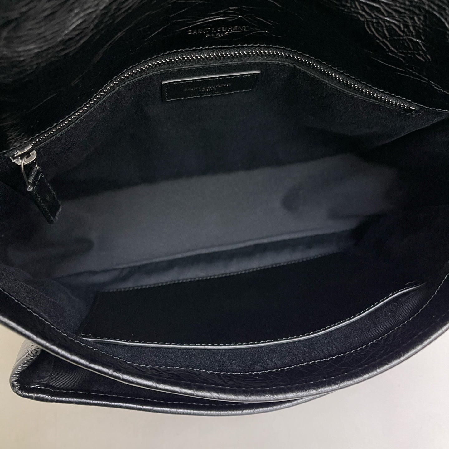 Saint Laurent - Niki - Leather - Black - (medium)