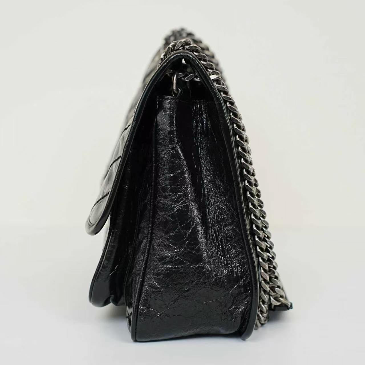 Saint Laurent - Niki - Leather - Black - (medium)