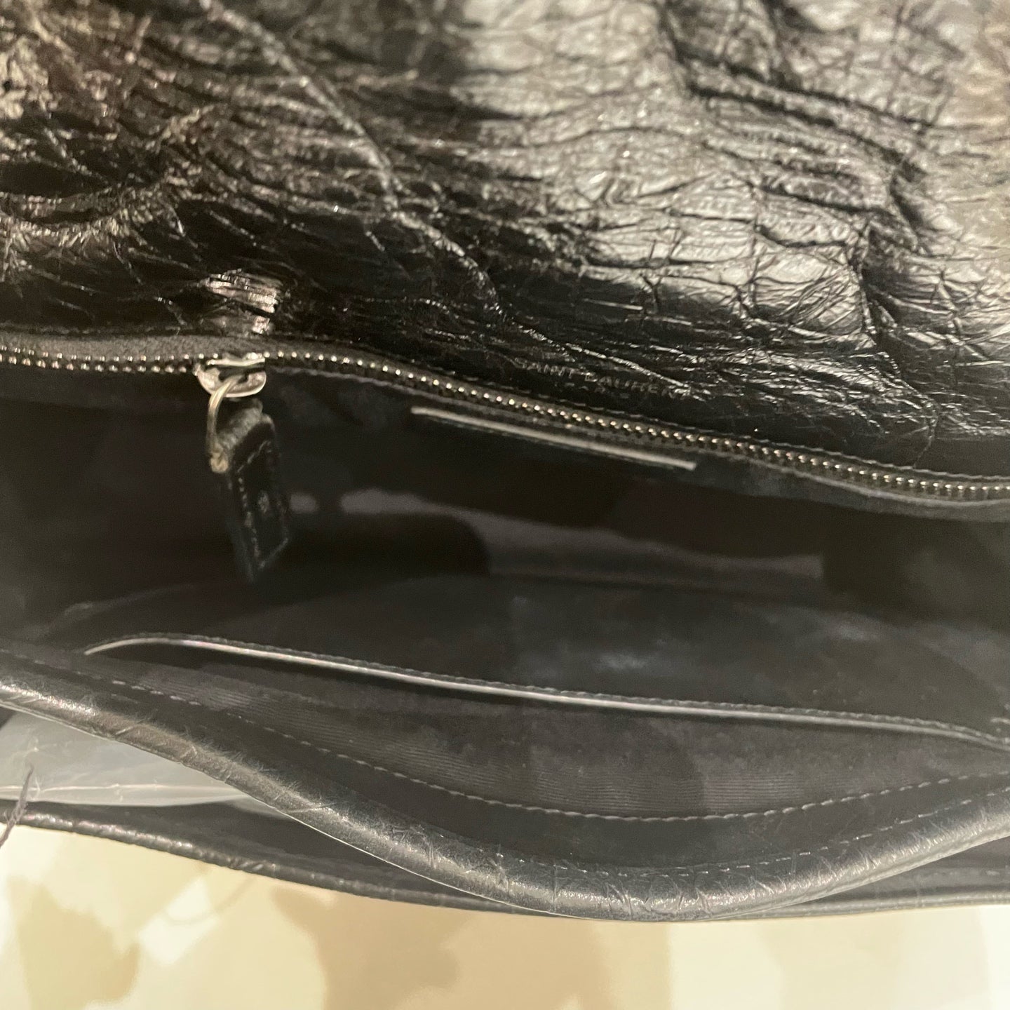 Saint Laurent - Niki - Leather - Black - (medium)