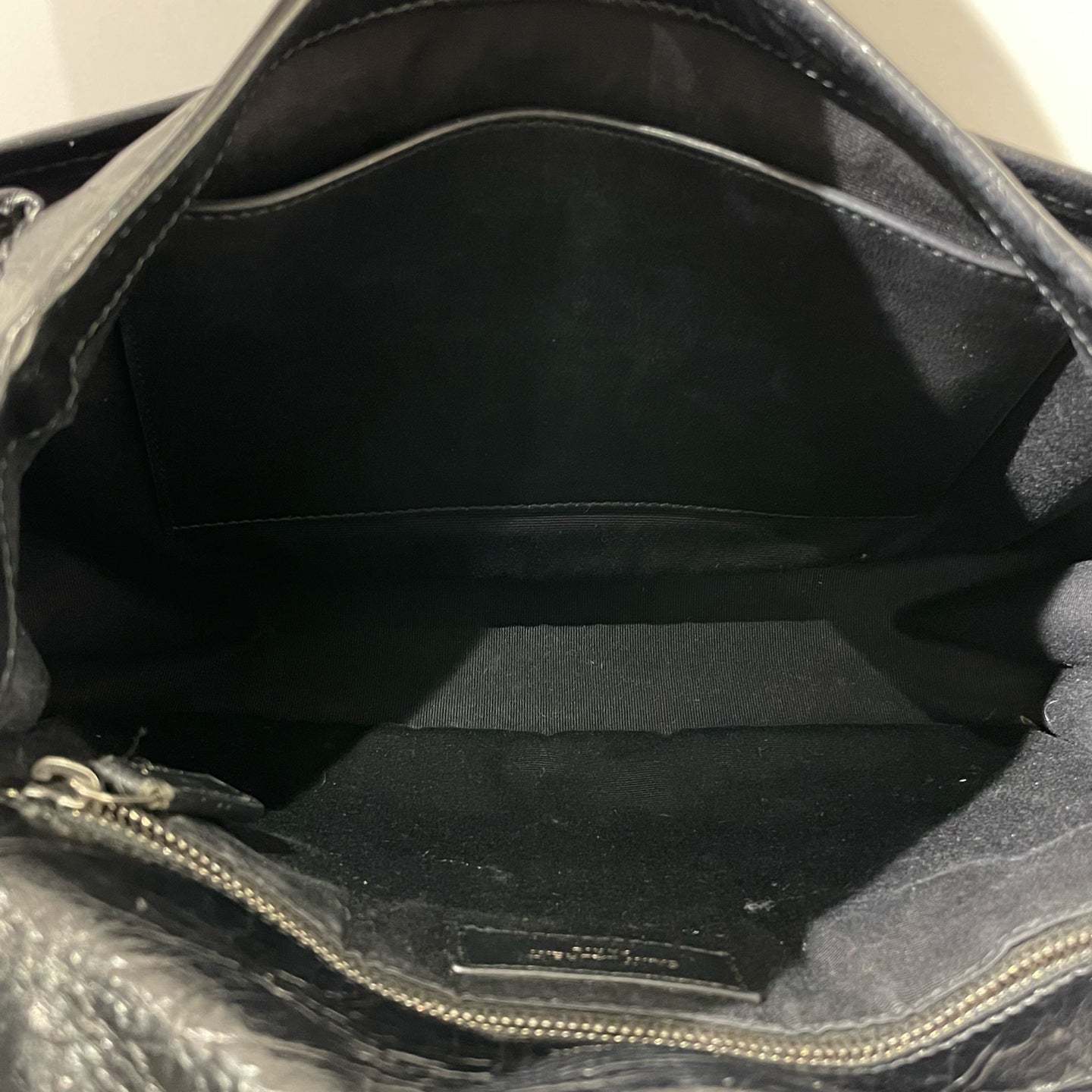 Saint Laurent - Niki - Leather - Black - (Medium)