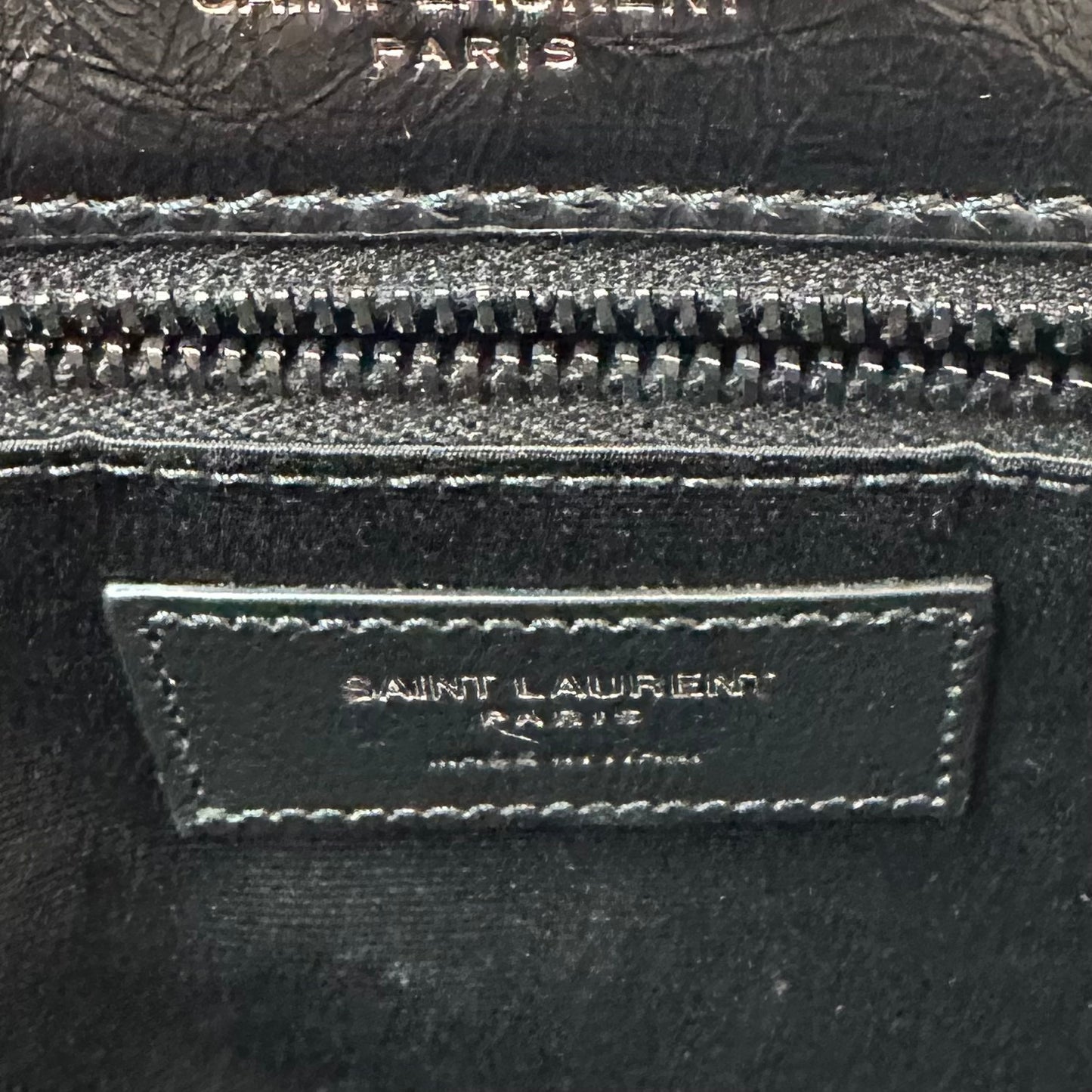 Saint Laurent - Niki - Leather - Black - (medium)
