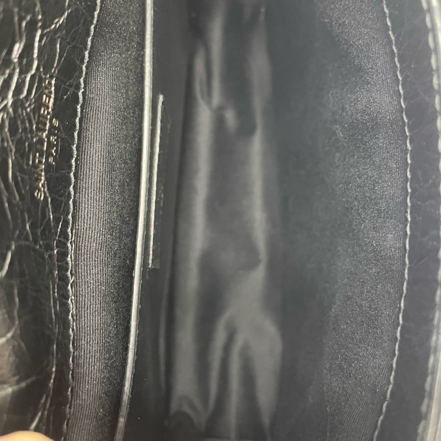 Saint Laurent - Niki - Leather - Black - (medium)