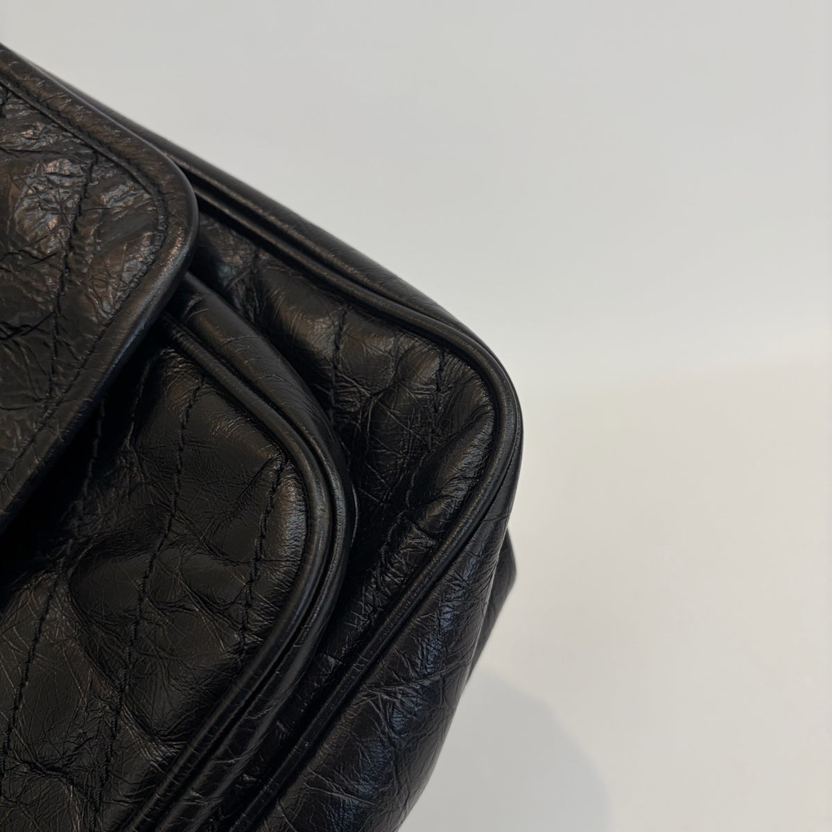 Saint Laurent - Niki - Leather - Black - (medium)