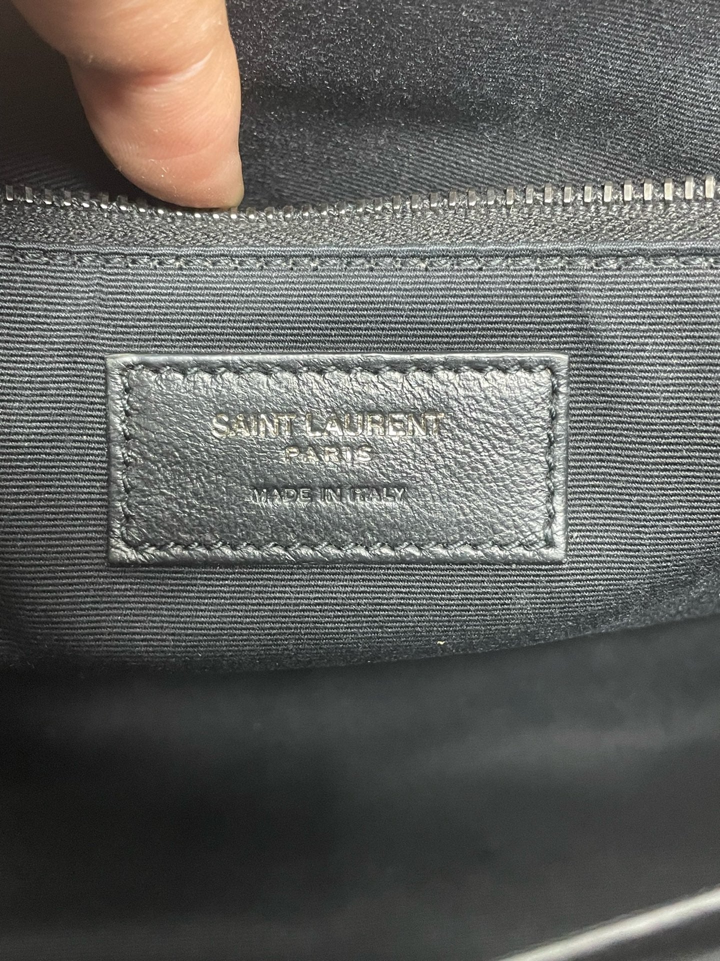 Saint Laurent - Niki - Leather - Black - (medium)