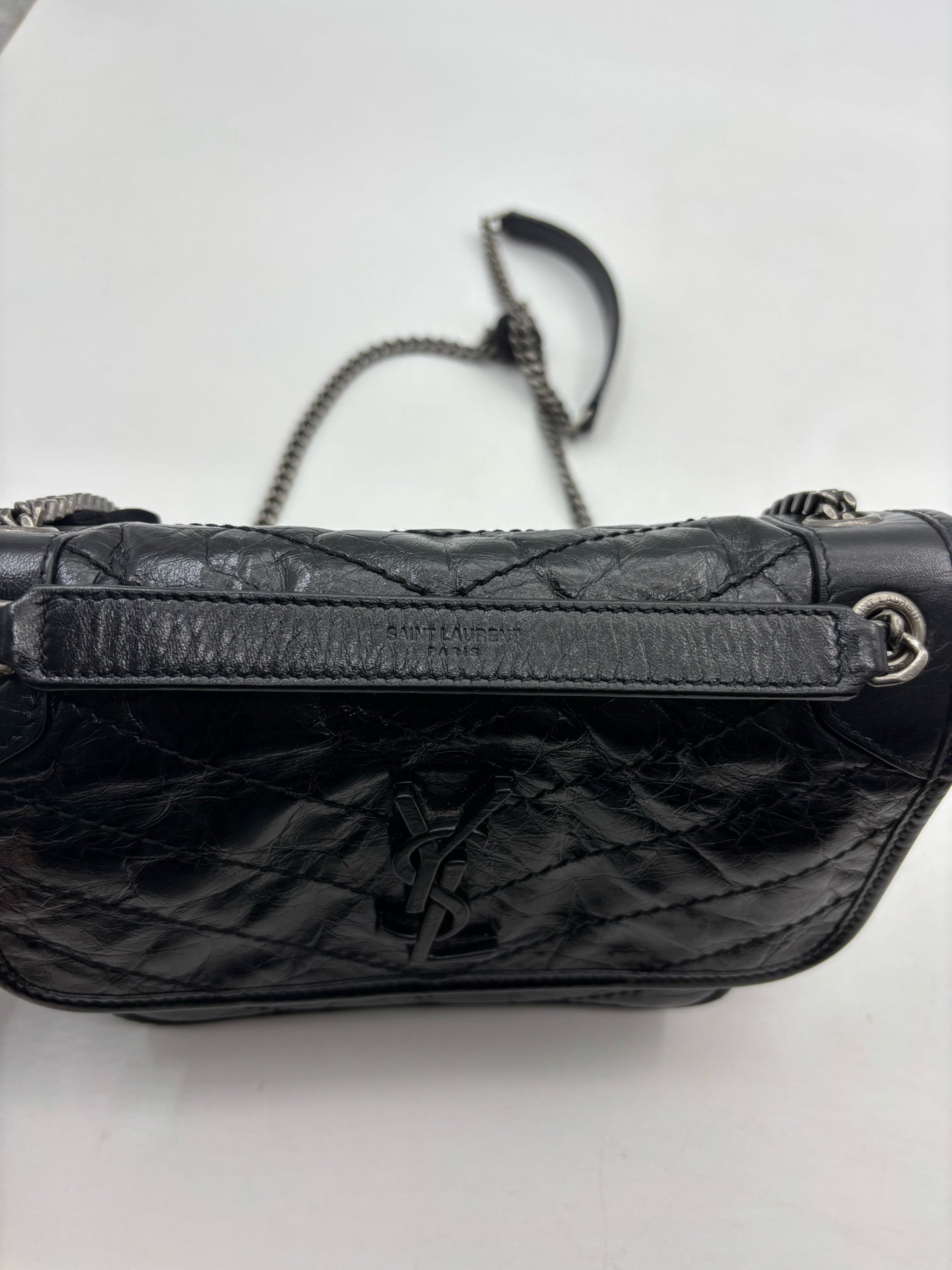 Saint Laurent - Niki - Leather - Black - (Medium)