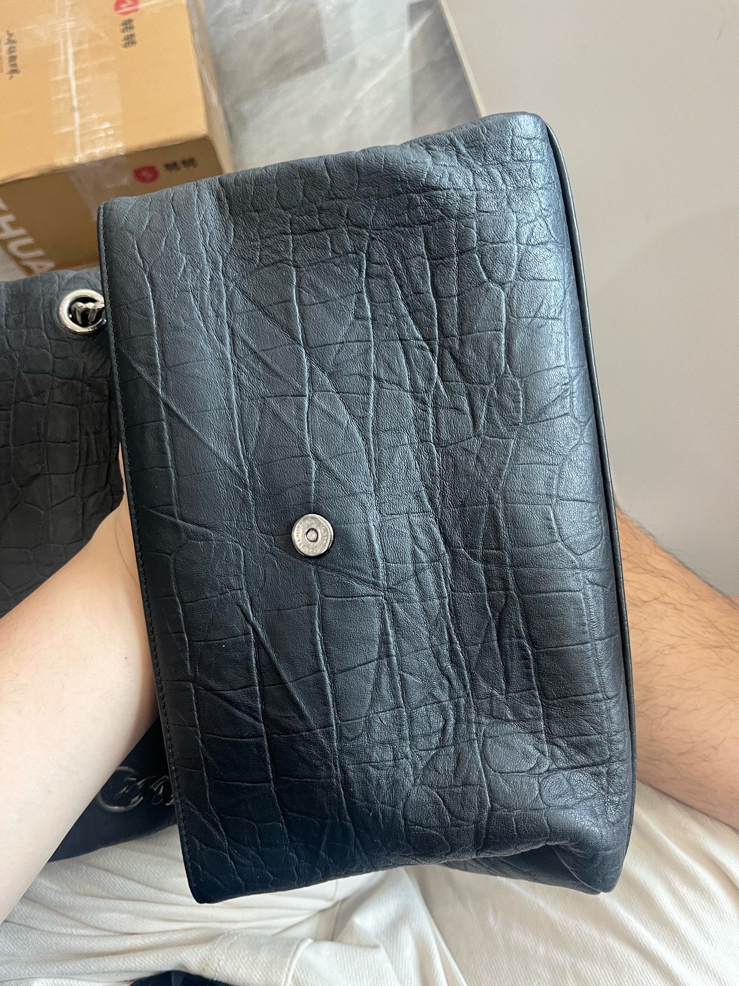 Saint Laurent - Niki - Leather - Black - (medium)