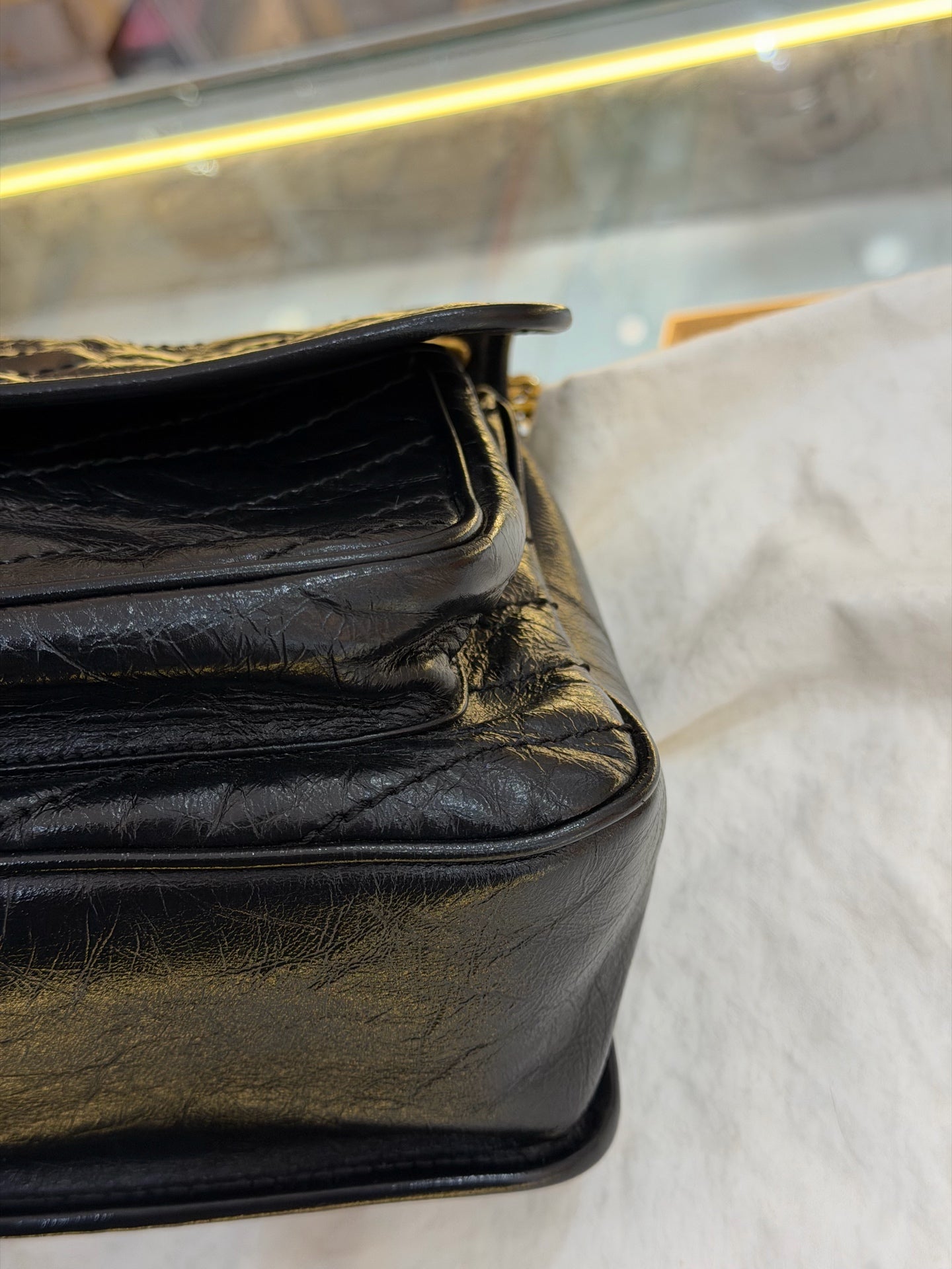 Saint Laurent - NIKI - Leather - Black - (medium)