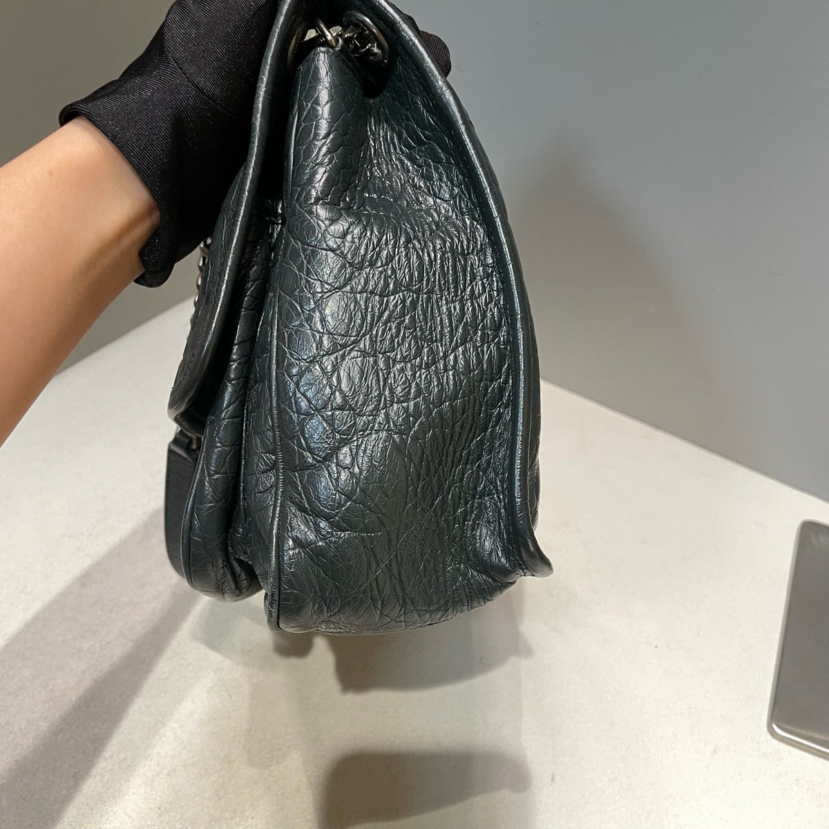 Saint Laurent - Niki - Leather - Black - (medium)