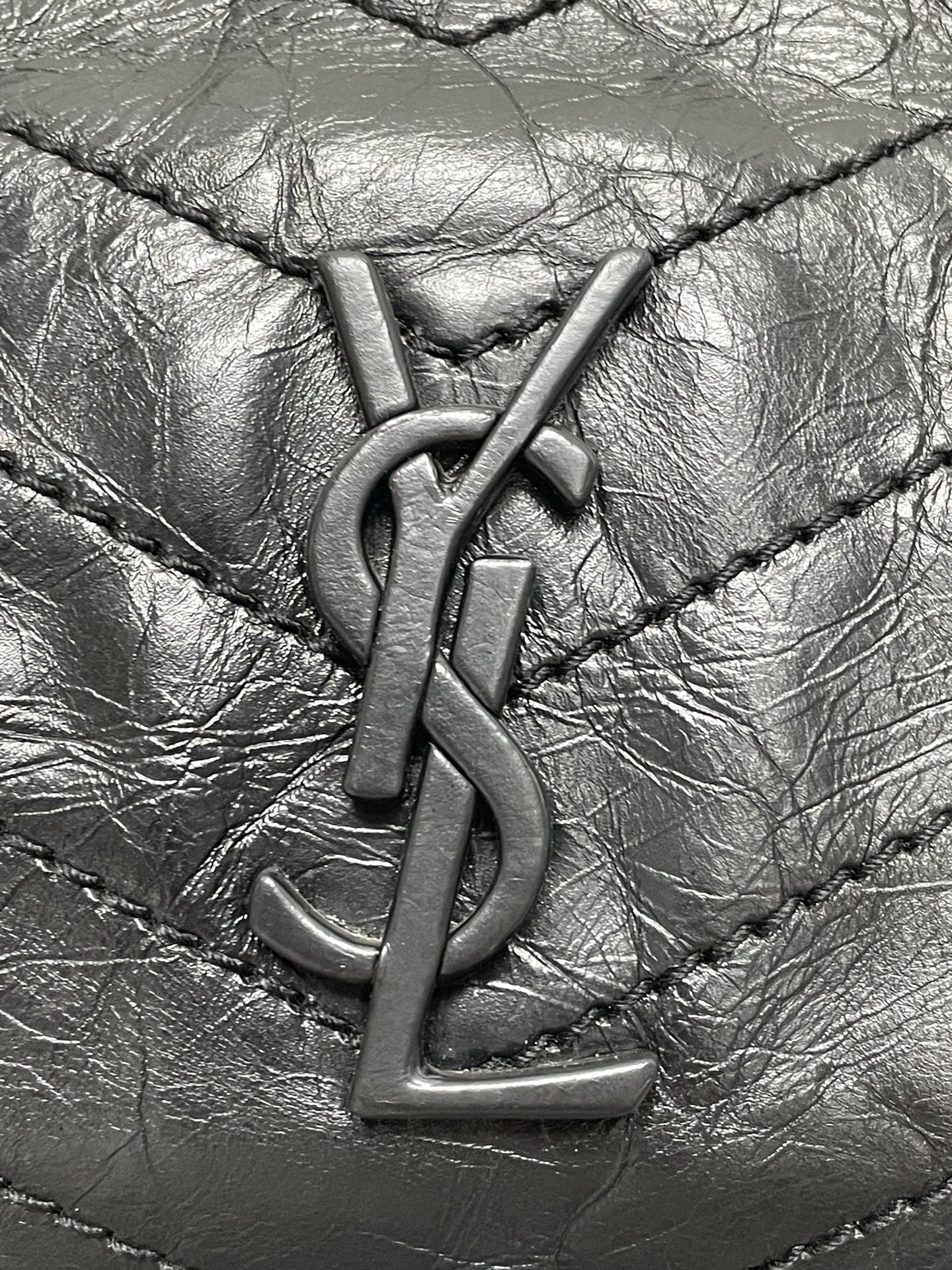 Saint Laurent - Niki - Leather - Black - (medium)