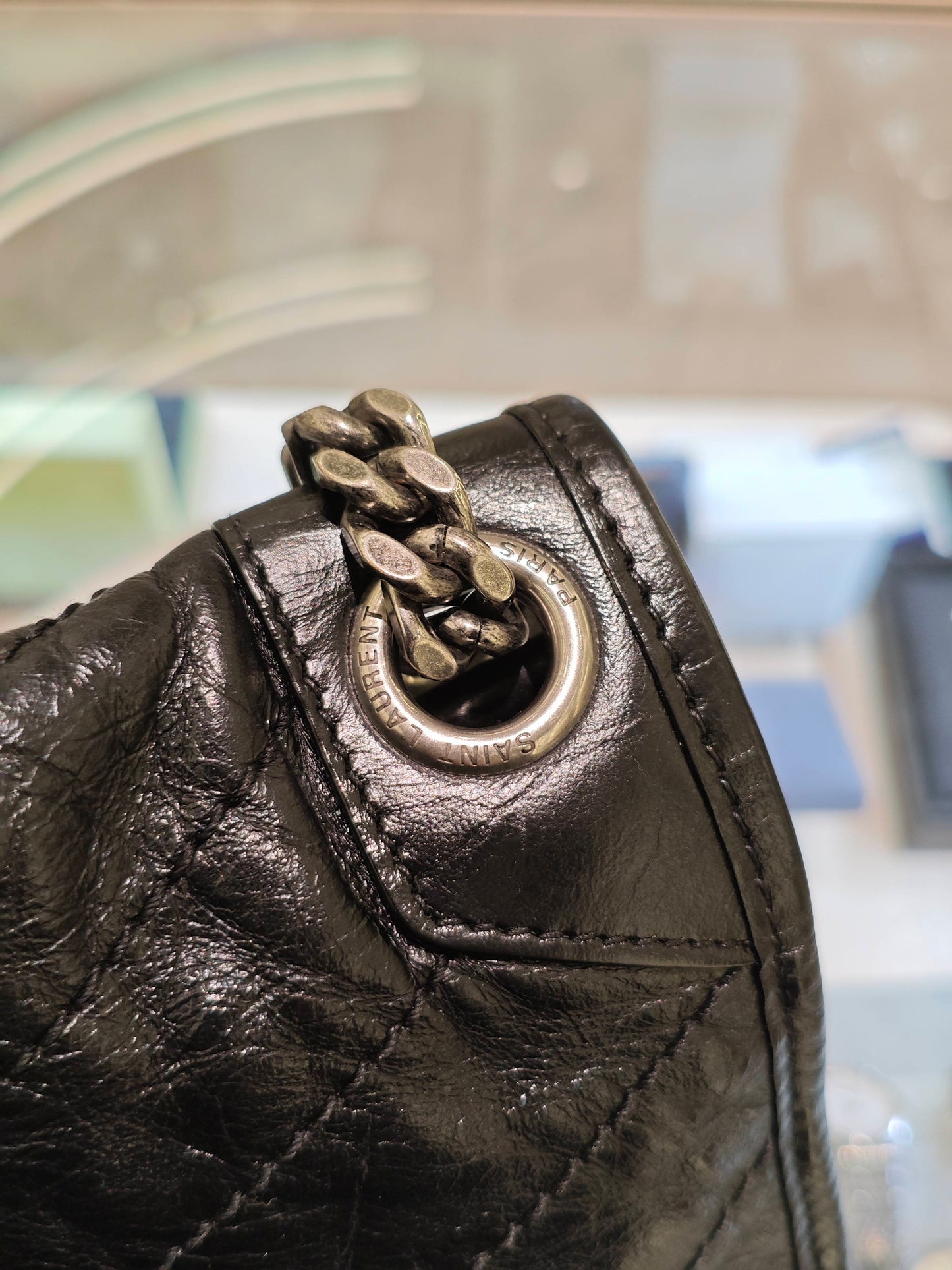 Saint Laurent - Niki - Leather - Black - (medium)