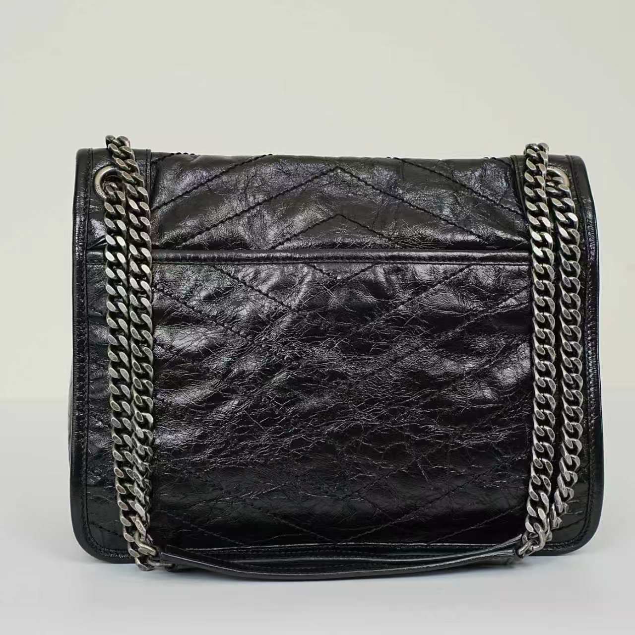 Saint Laurent - Niki - Leather - Black - (medium)