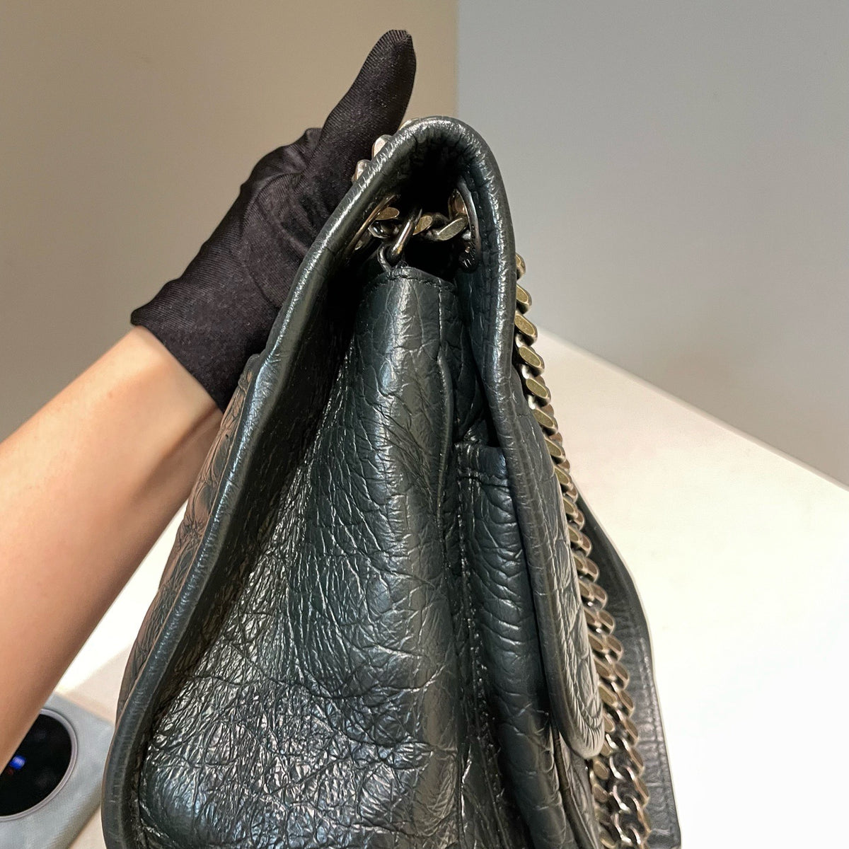 Saint Laurent - Niki - Leather - Black - (medium)