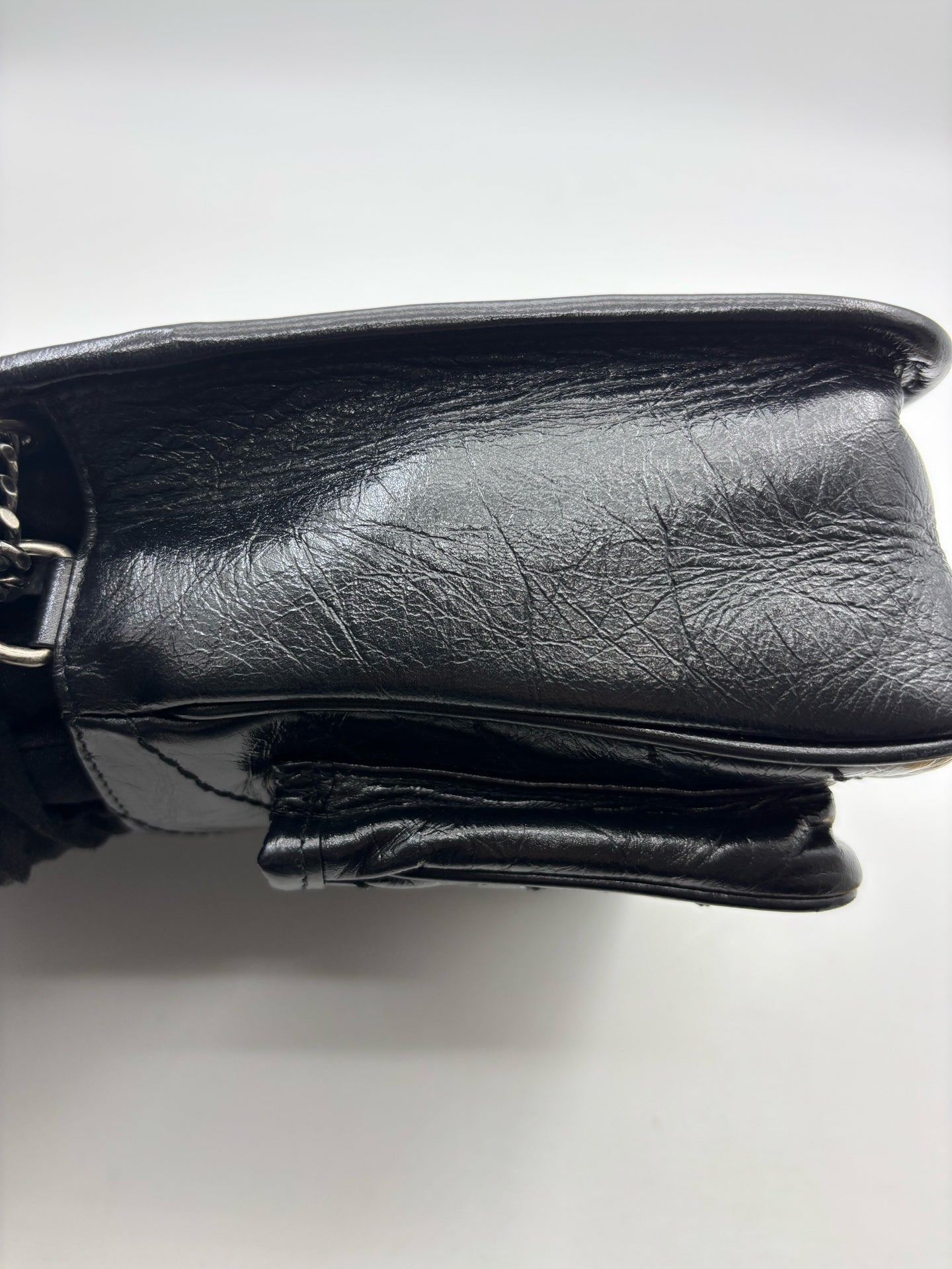 Saint Laurent - Niki - Leather - Black - (medium)