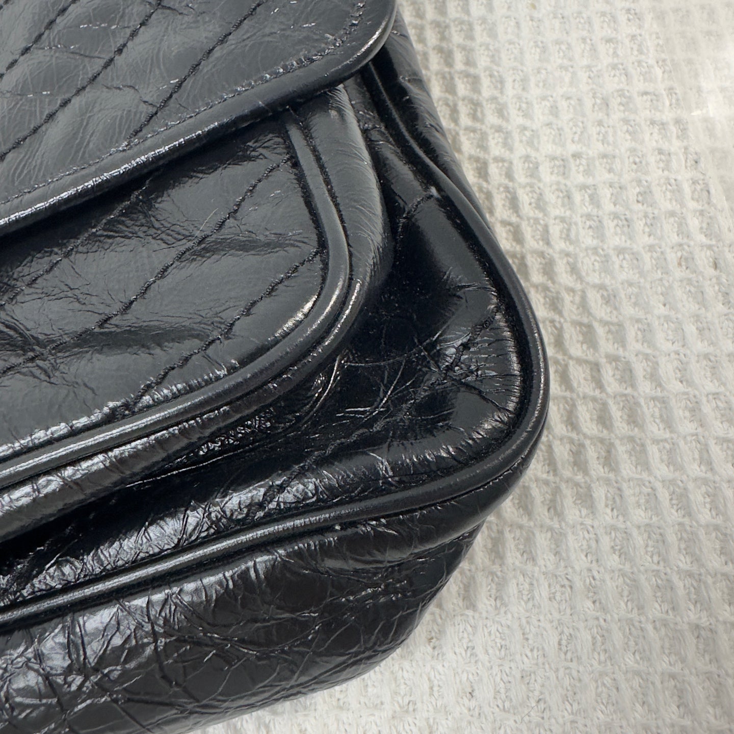 Saint Laurent - Niki - Leather - Black - (medium)