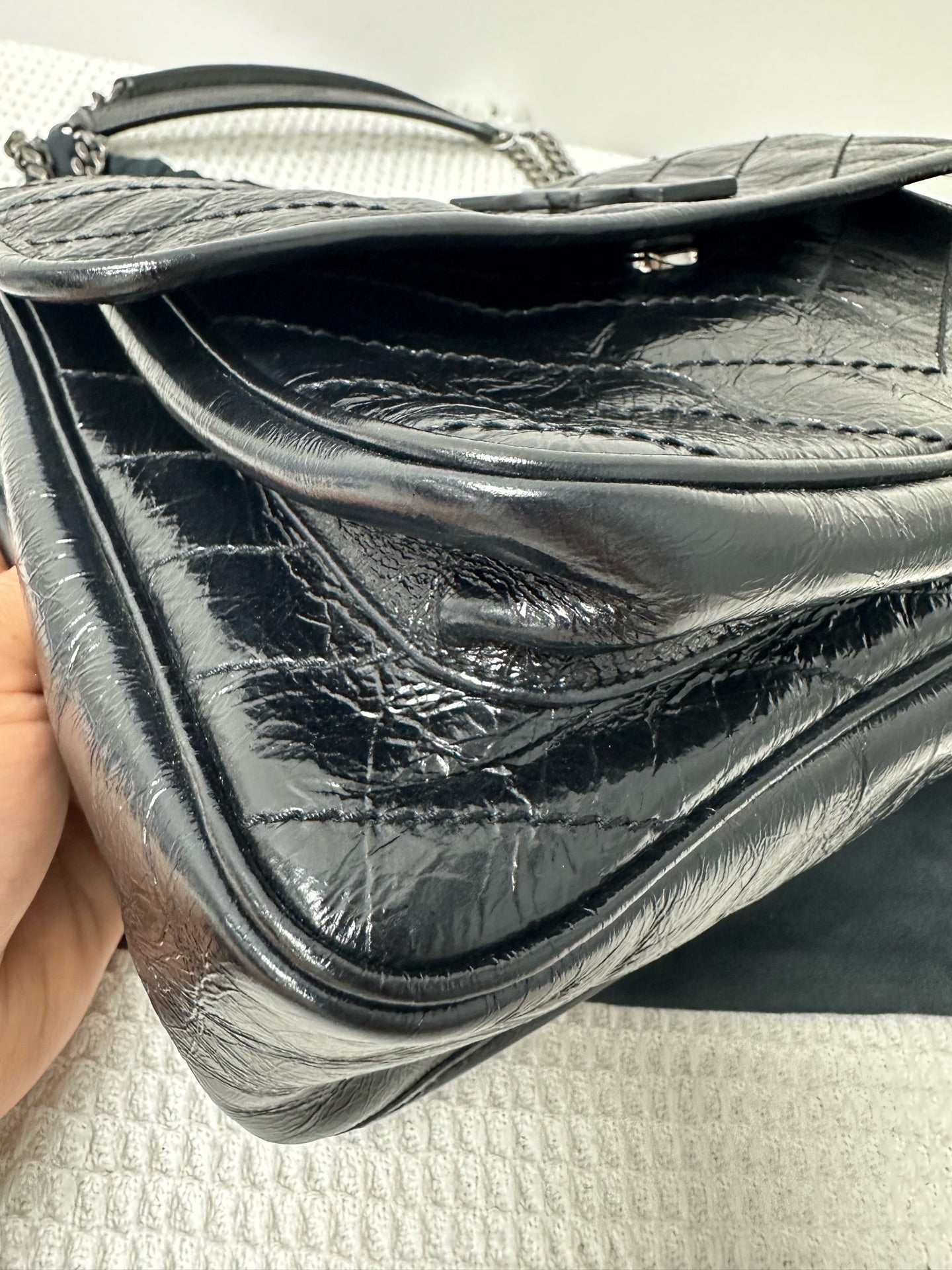 Saint Laurent - Niki - Leather - Black - (Medium)