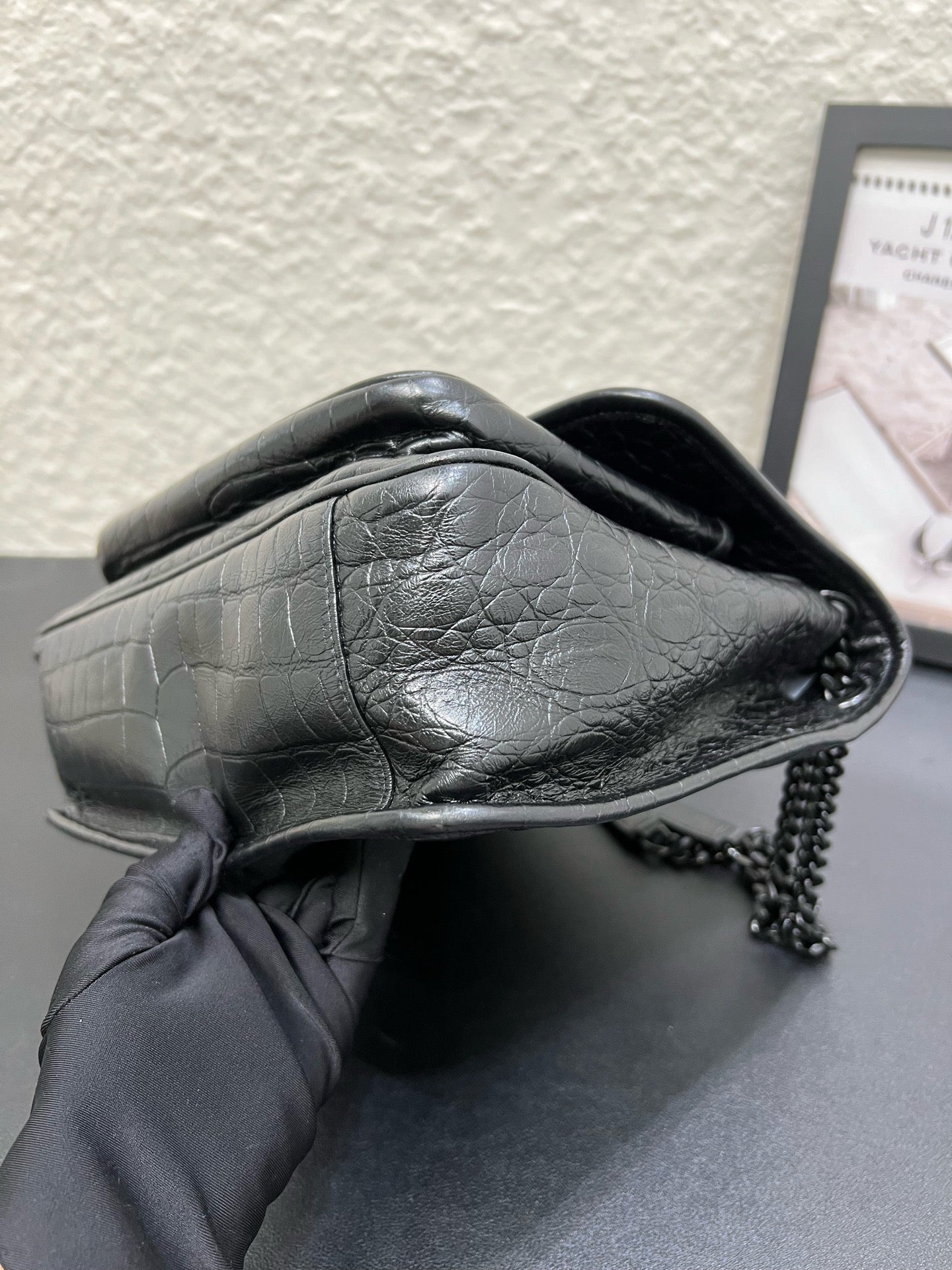 Saint Laurent - Niki - Leather - Black - (medium)