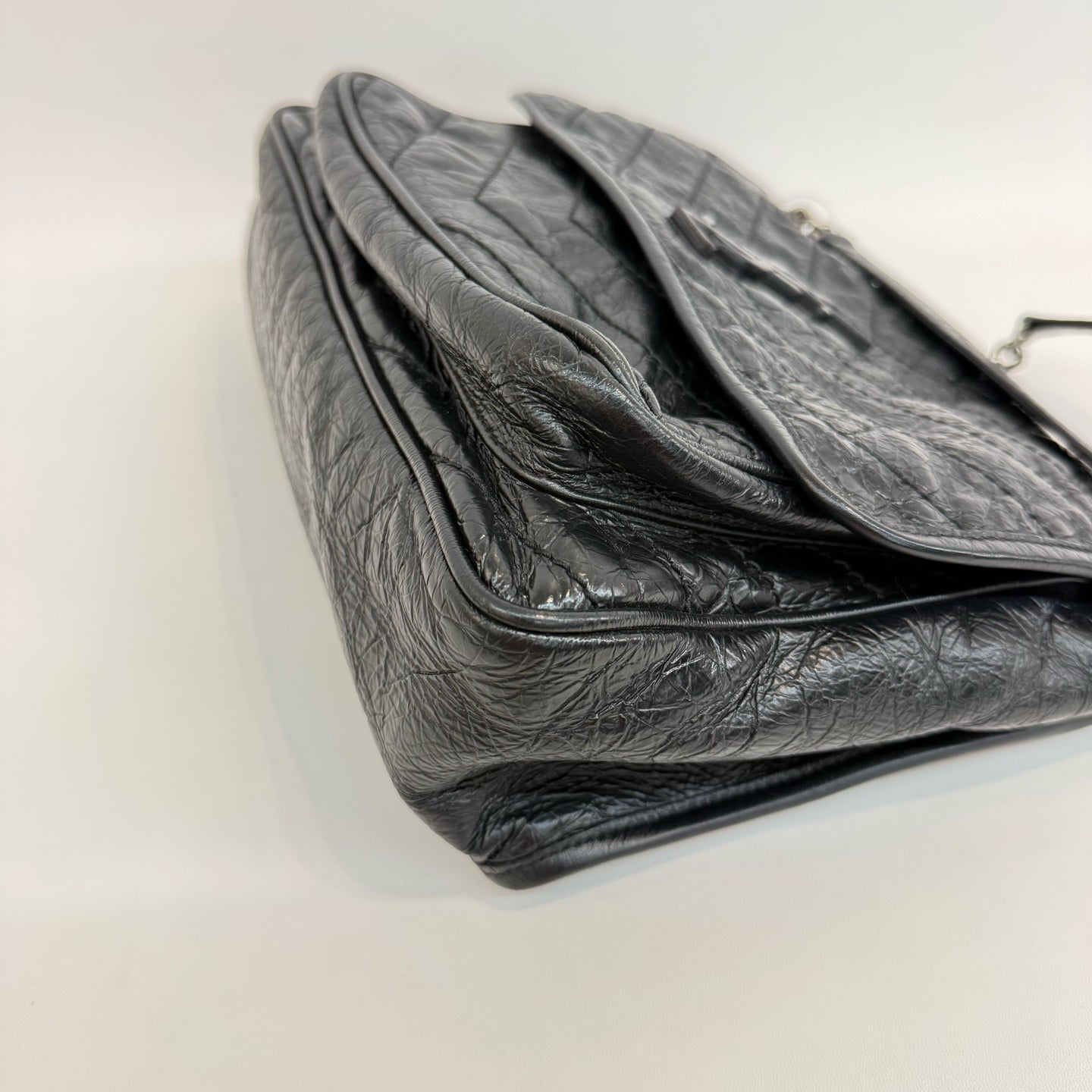 Saint Laurent - Niki - Leather - Black - (medium)