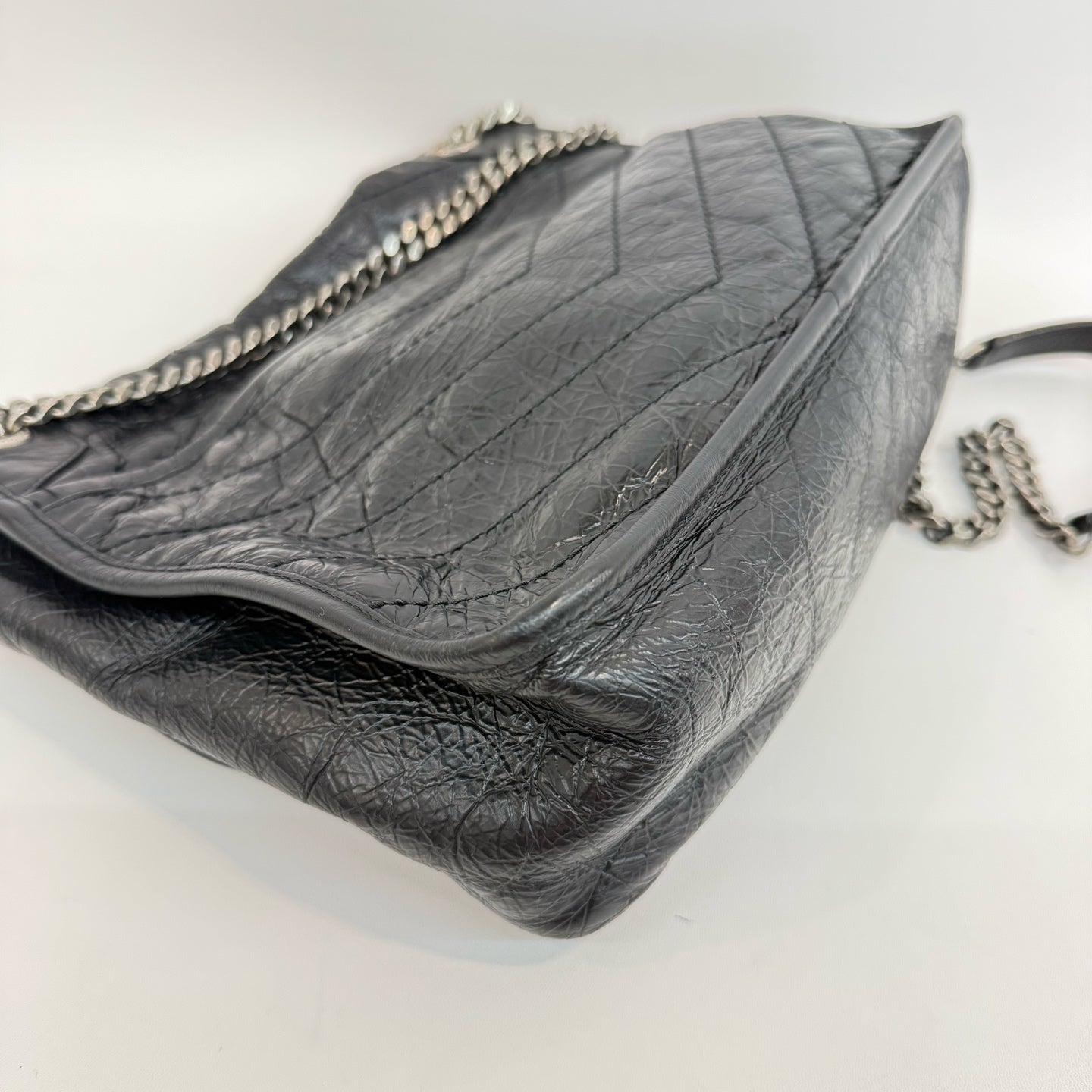 Saint Laurent - Niki - Leather - Black - (medium)