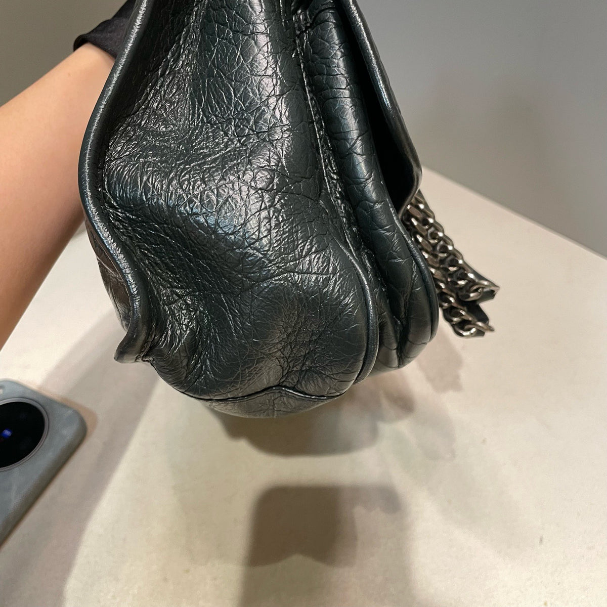 Saint Laurent - Niki - Leather - Black - (medium)