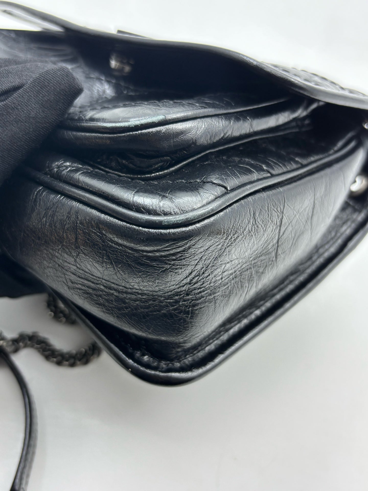 Saint Laurent - Niki - Leather - Black - (medium)