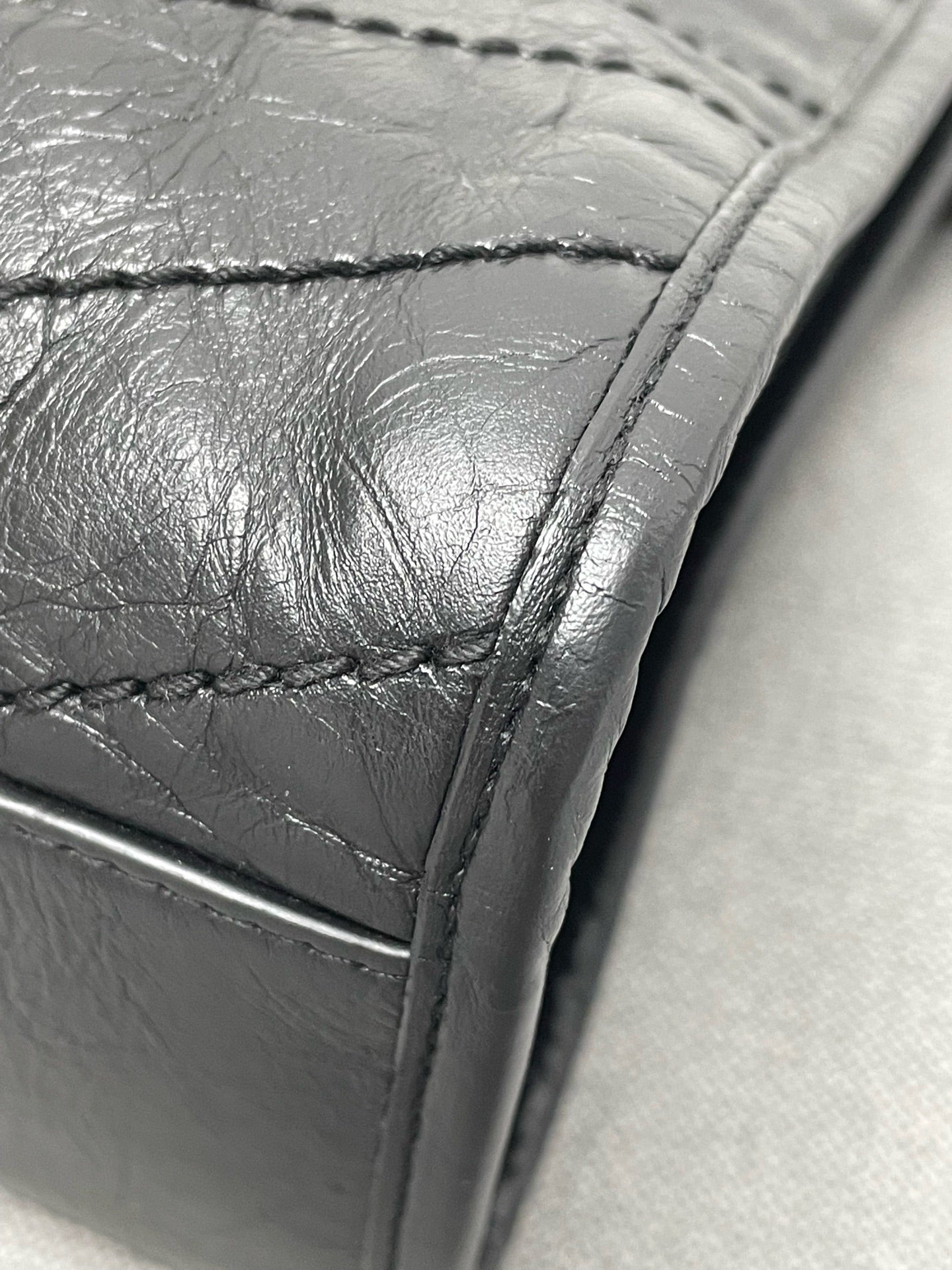 Saint Laurent - Niki - Leather - Black - (medium)