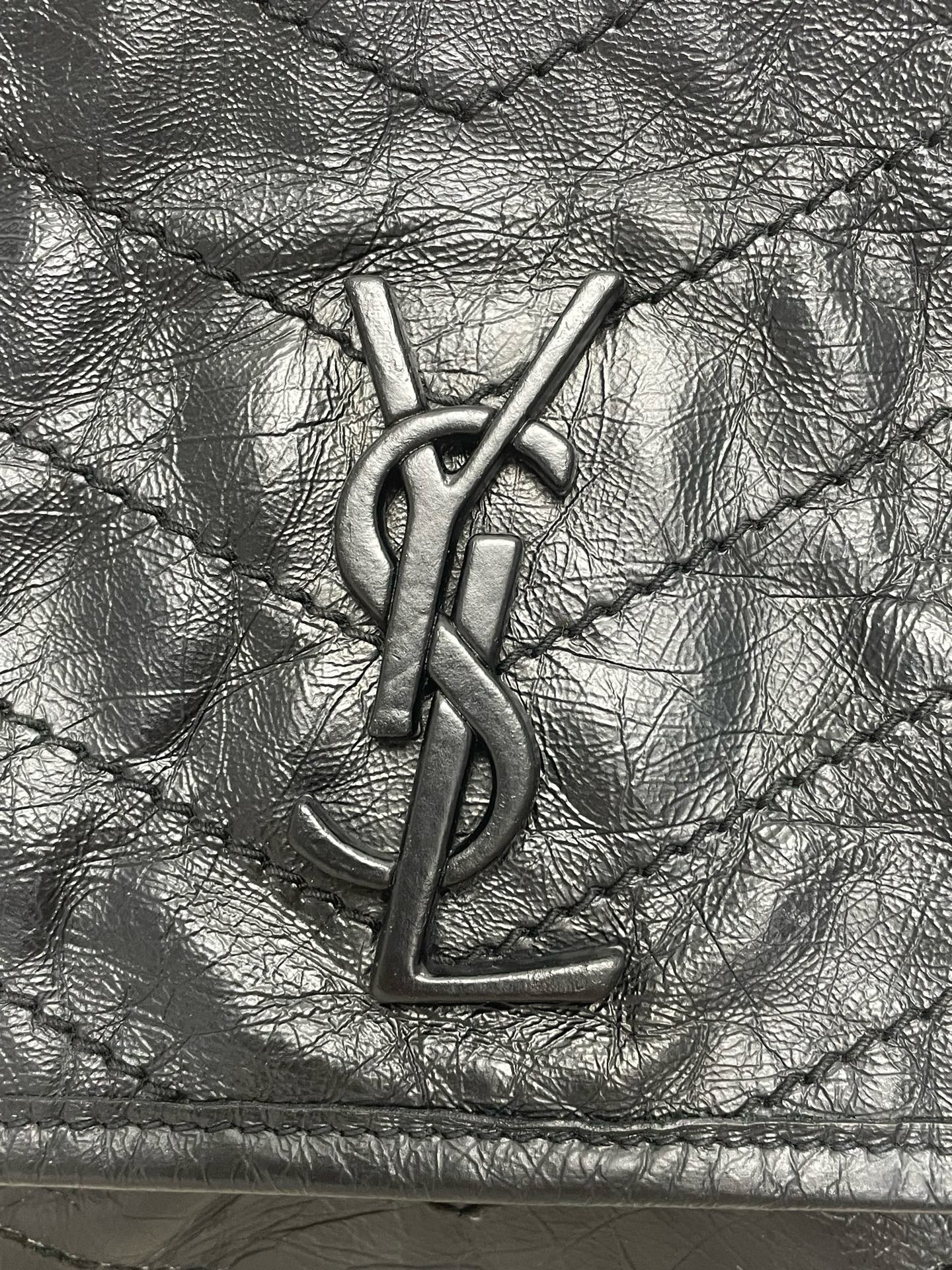Saint Laurent - Niki - Leather - Black - (medium)