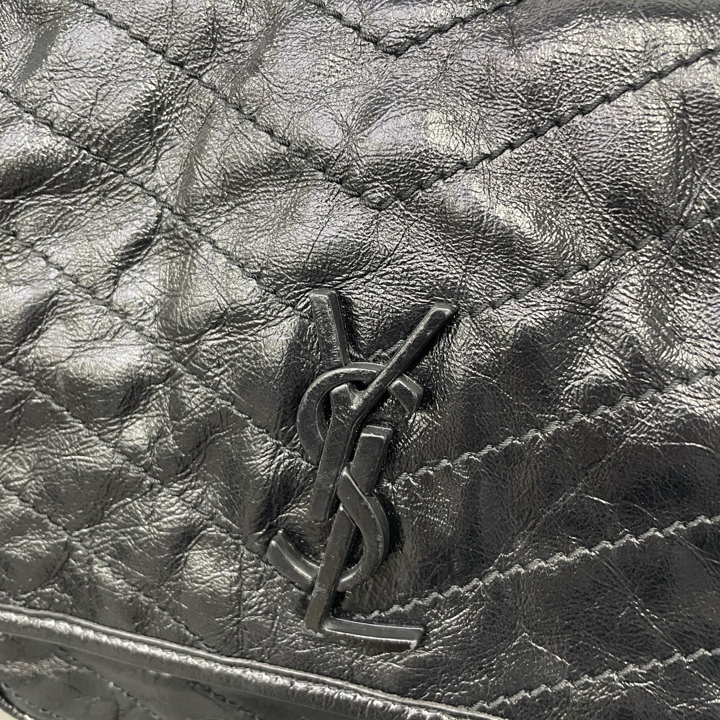 Saint Laurent - Niki - Leather - Black - (Medium)
