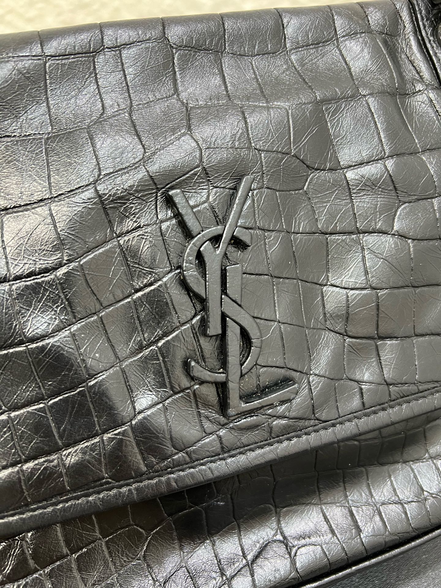 Saint Laurent - Niki - Leather - Black - (medium)