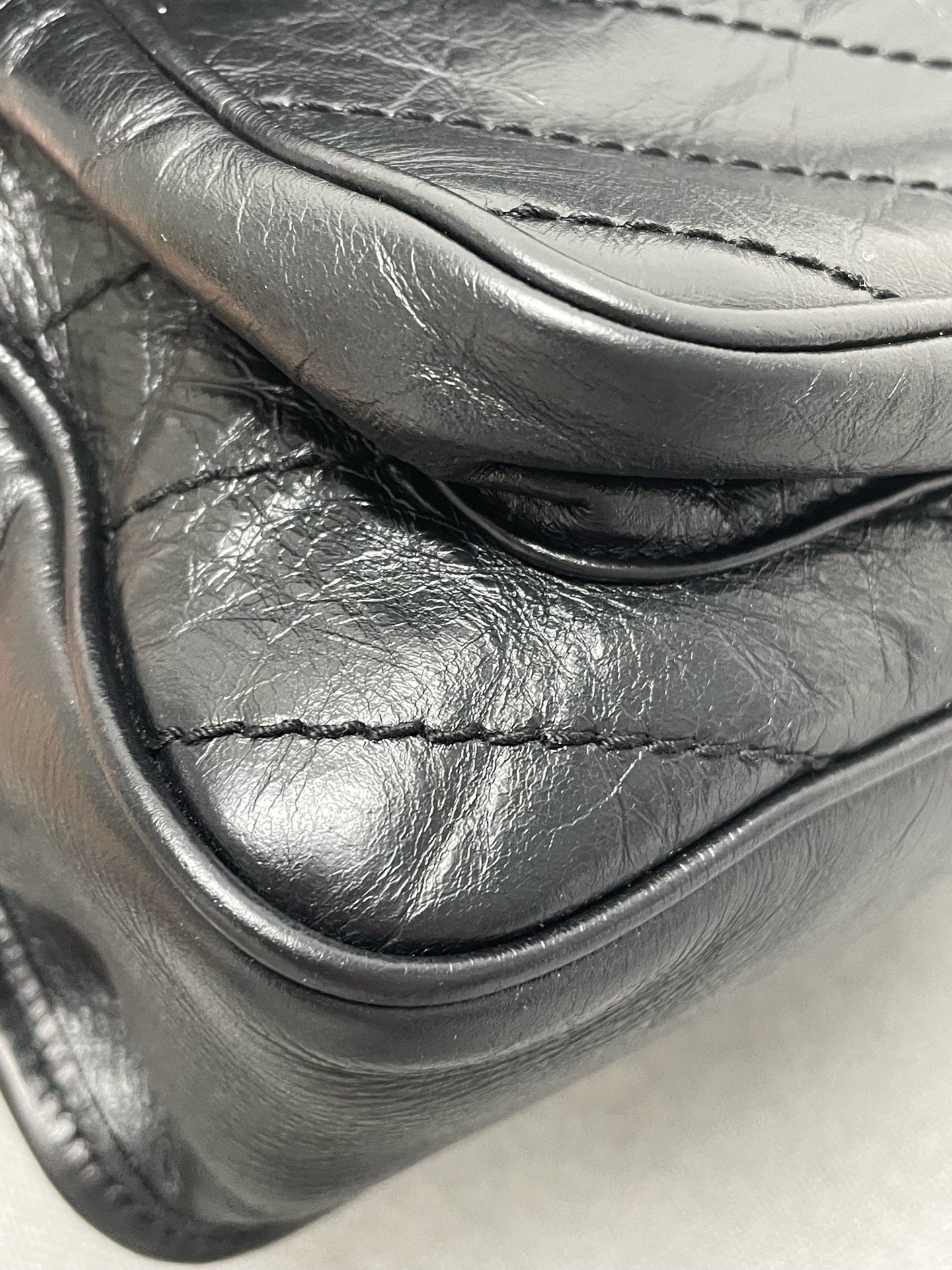 Saint Laurent - Niki - Leather - Black - (medium)