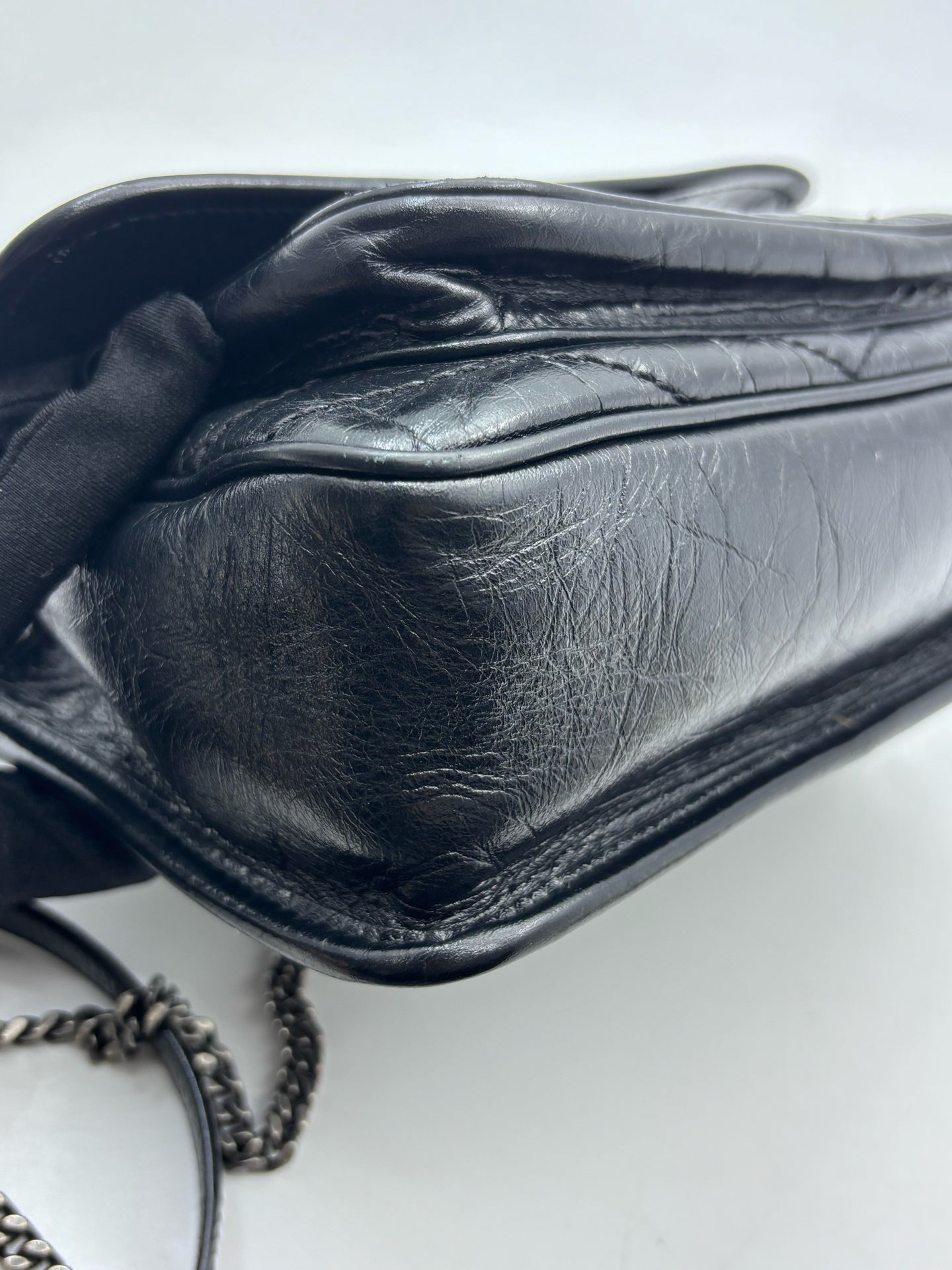 Saint Laurent - Niki - Leather - Black - (medium)