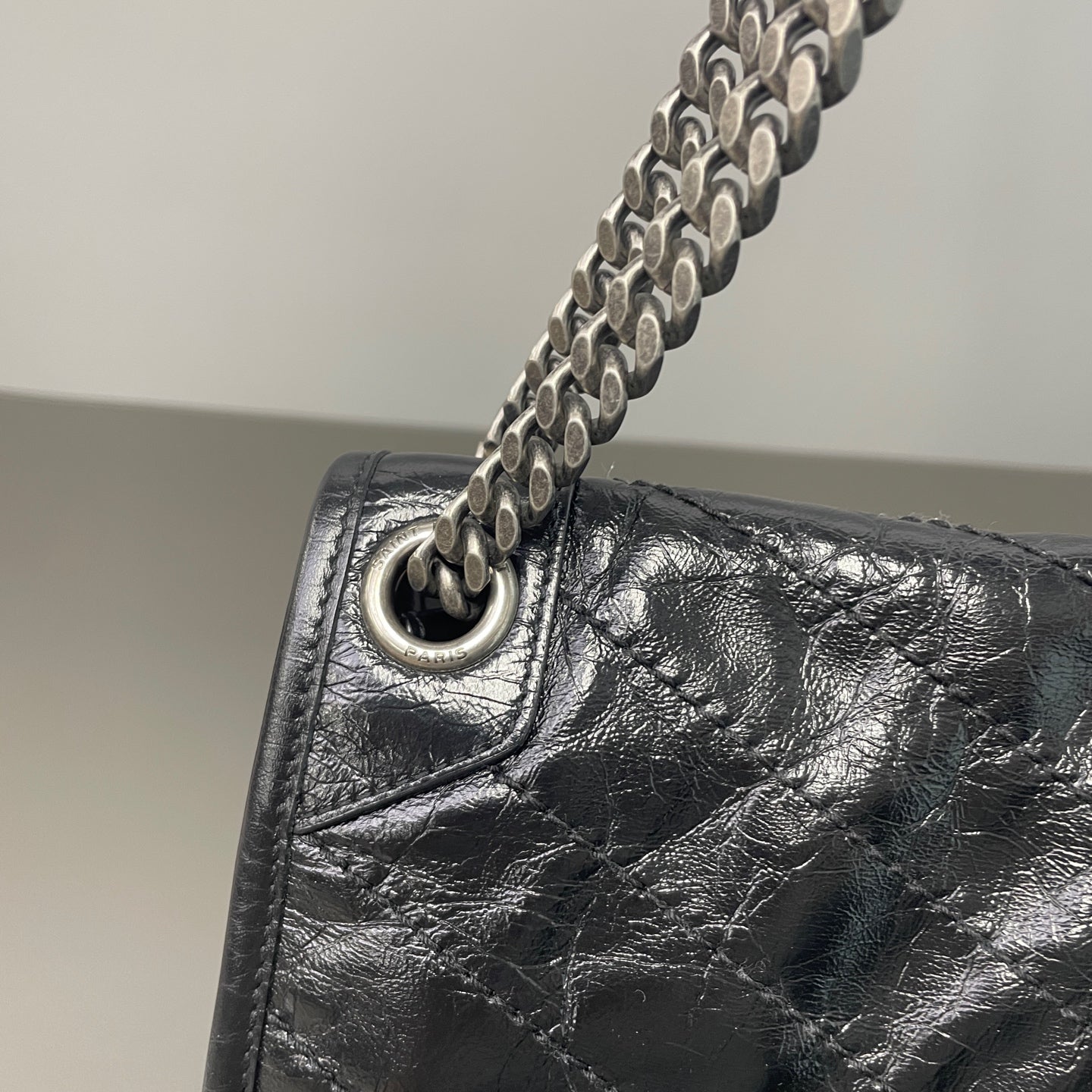 Saint Laurent - Niki - Leather - Black - (medium)