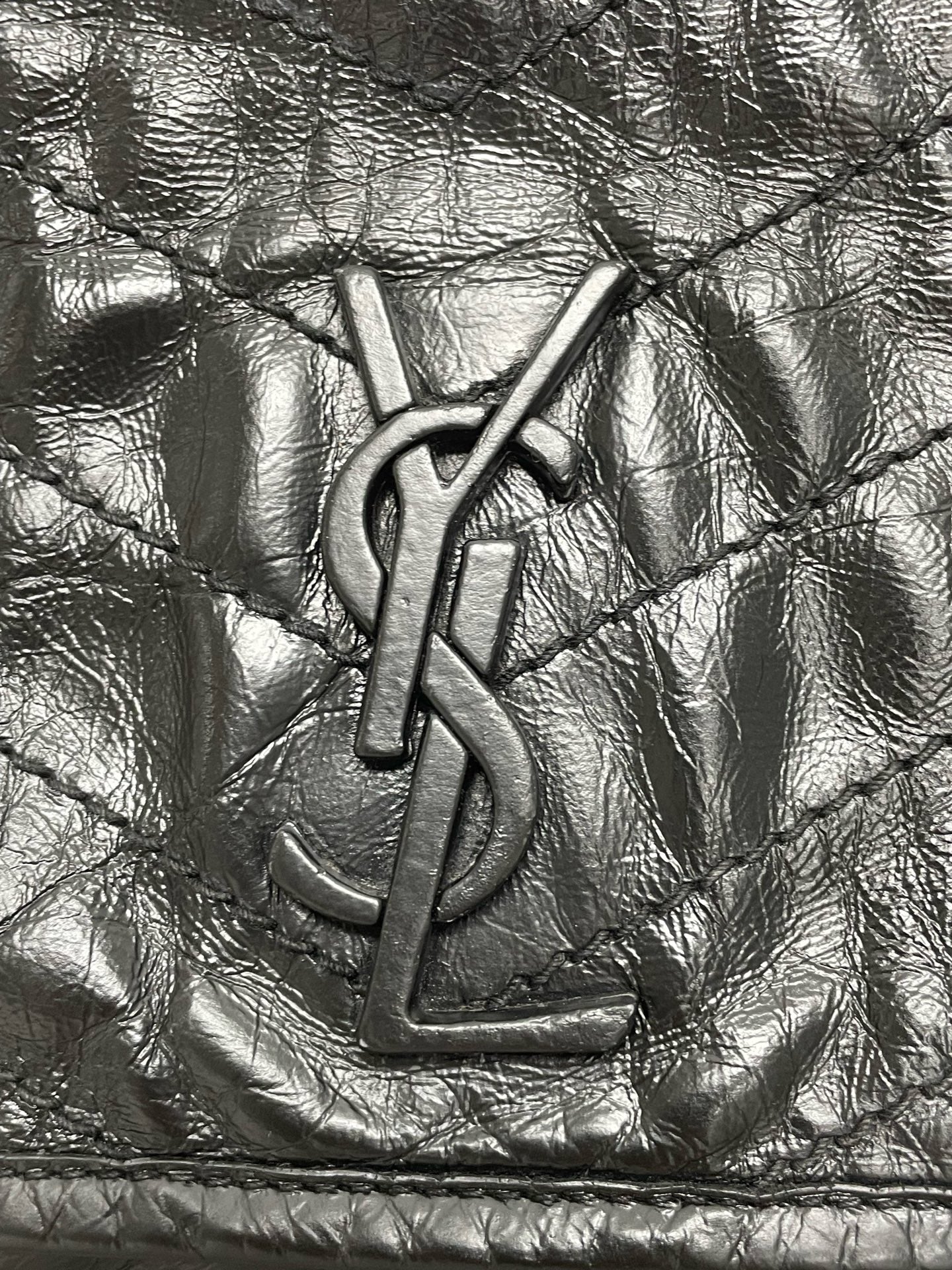 Saint Laurent - Niki - Leather - Black - (medium)