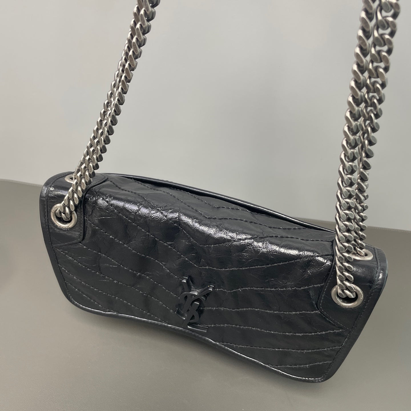 Saint Laurent - Niki - Leather - Black - (medium)
