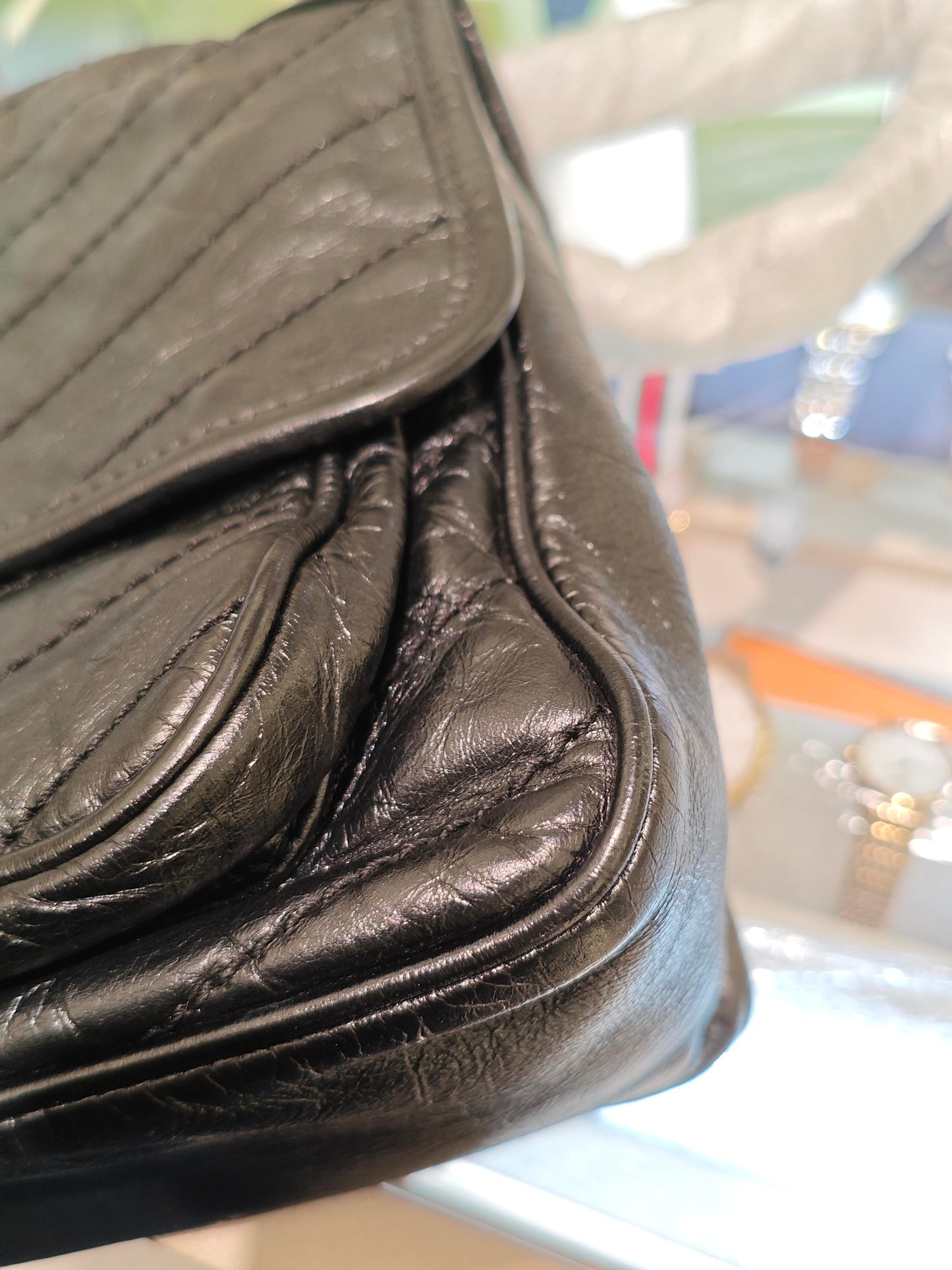 Saint Laurent - Niki - Leather - Black - (medium)