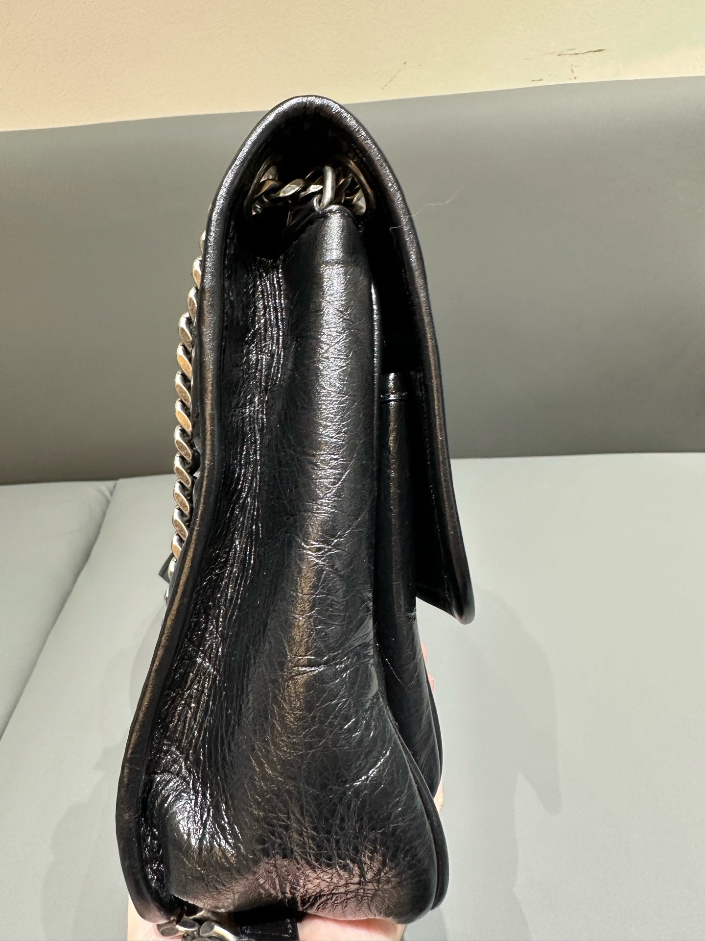 Saint Laurent - Niki - Leather - Black - (medium)