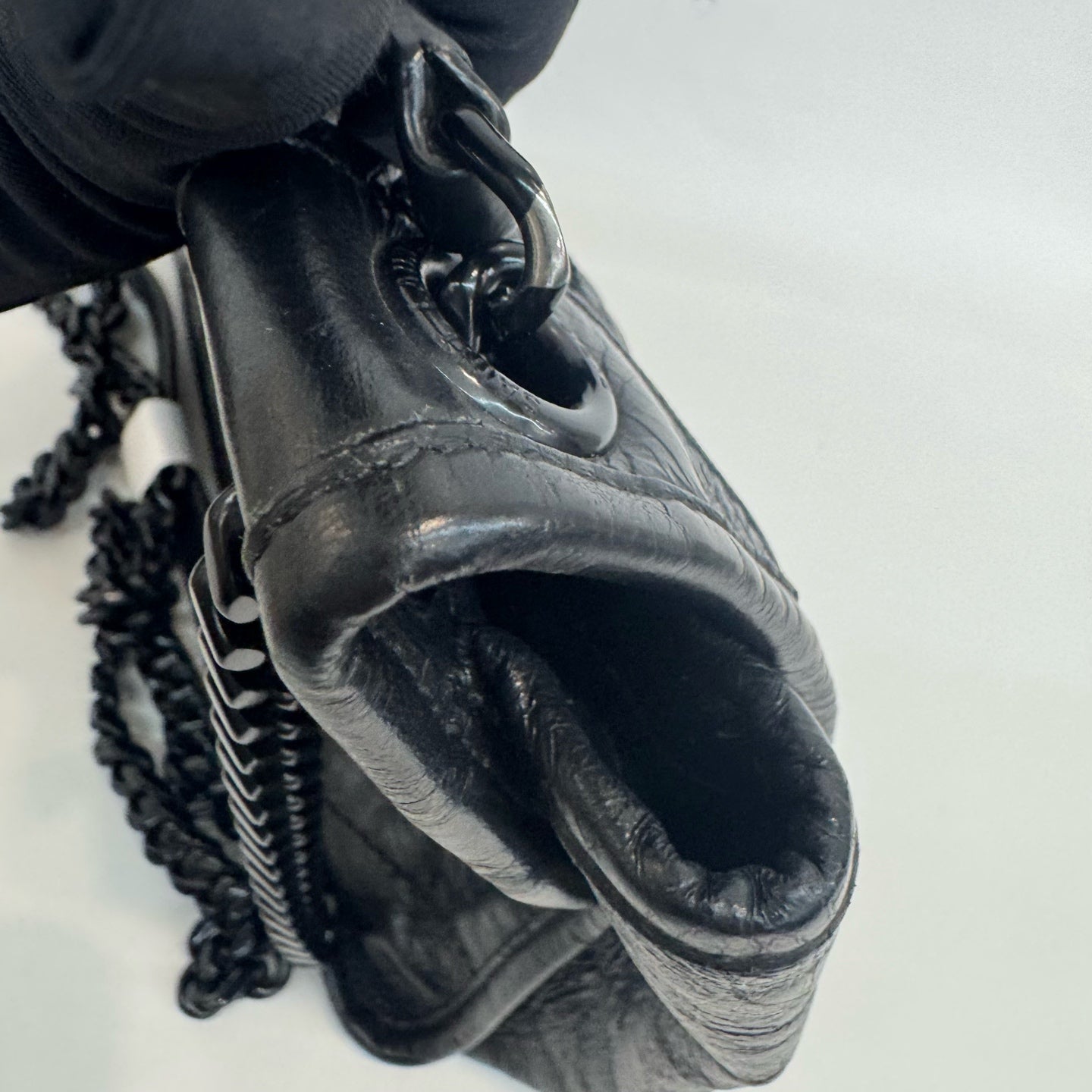 Saint Laurent - Niki - Leather - Black - (medium)