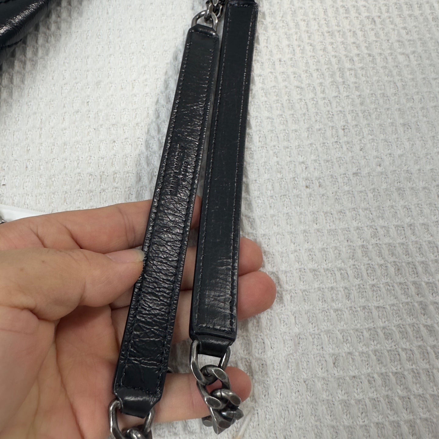 Saint Laurent - Niki - Leather - Black - (medium)