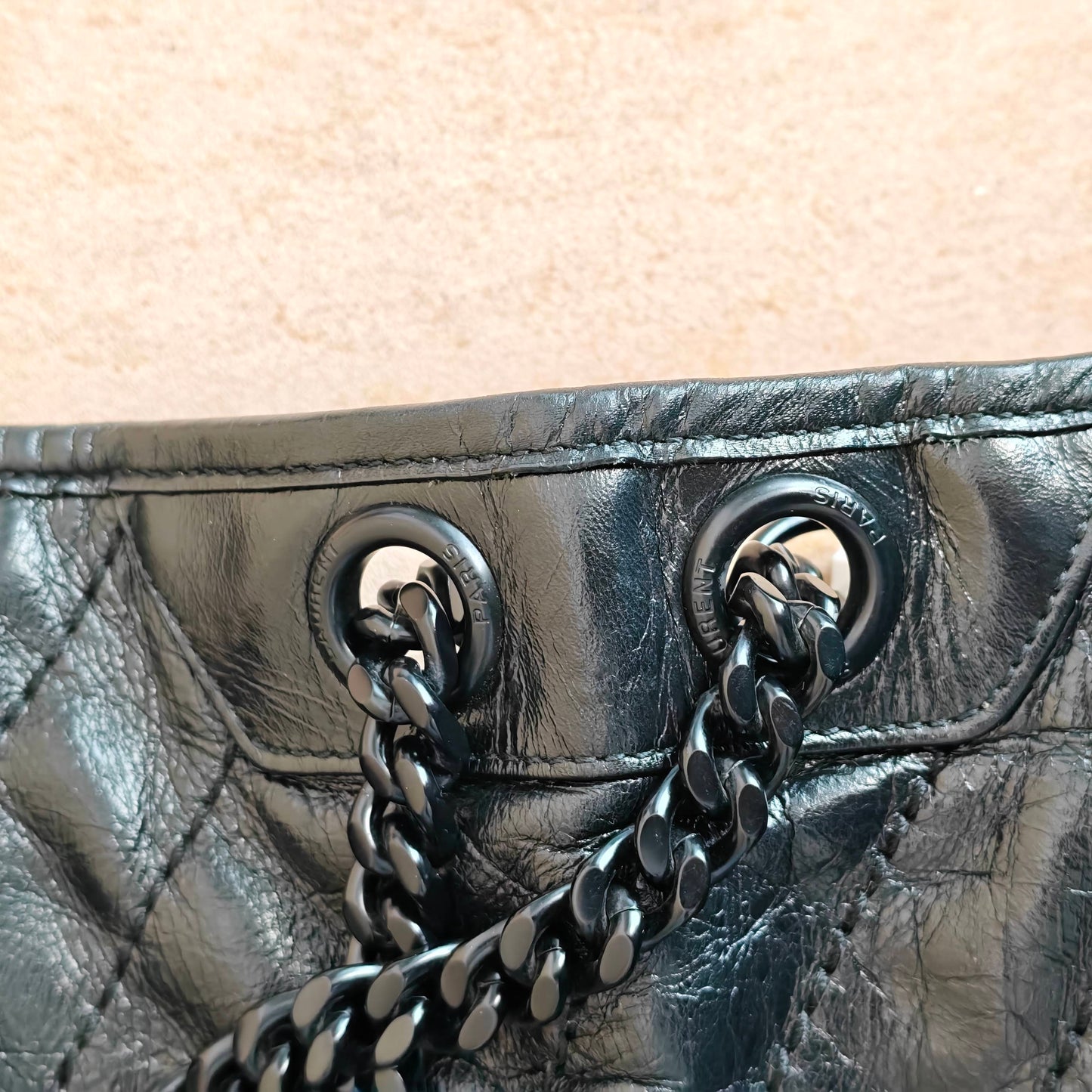 Saint Laurent - Niki - Leather - Black - (medium)