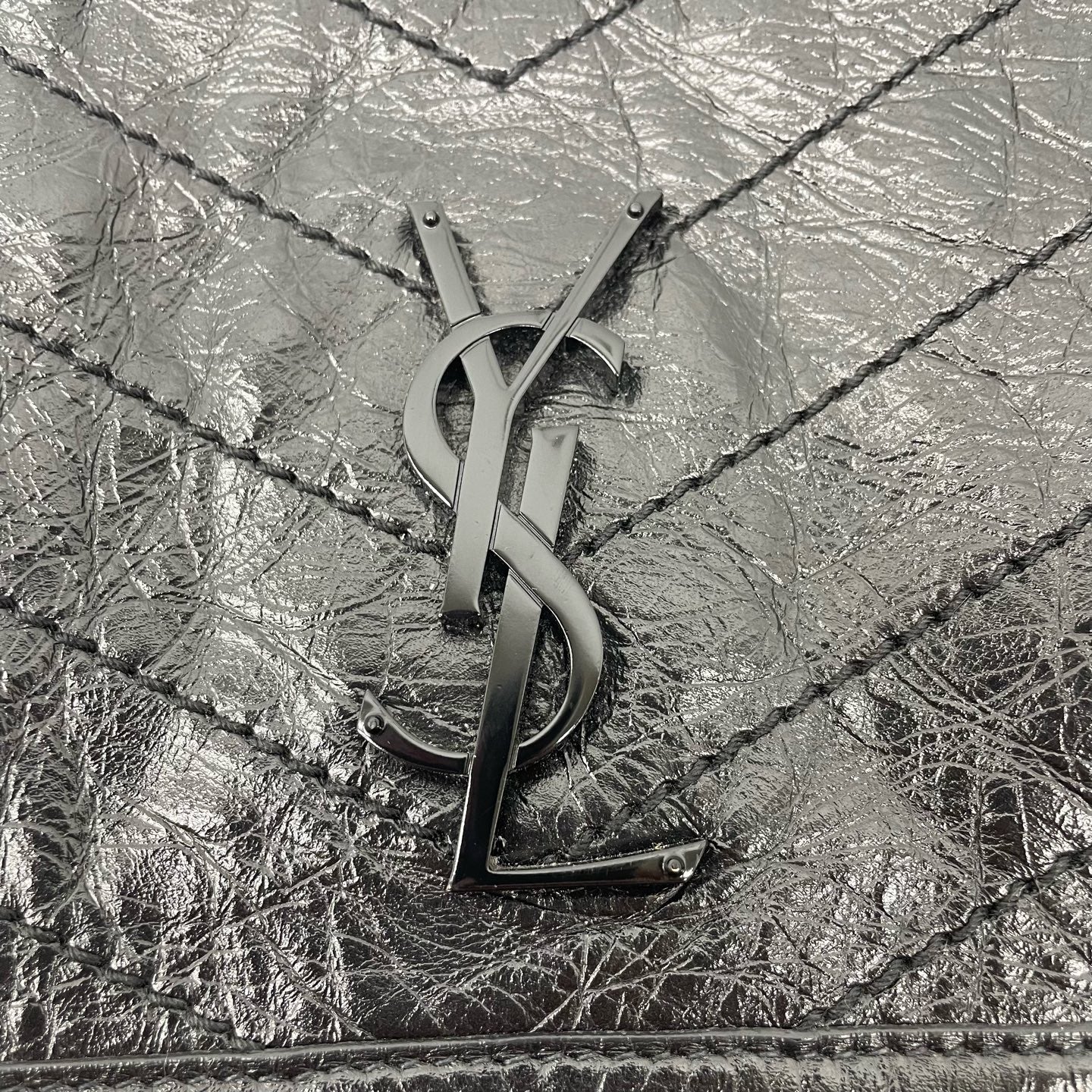 Saint Laurent - Niki - Leather - Black - (medium)