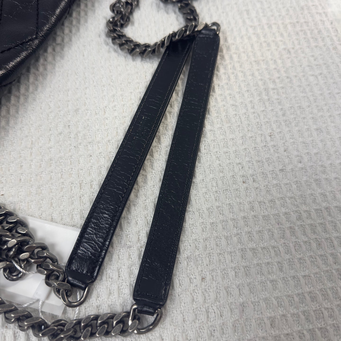 Saint Laurent - Niki - Leather - Black - (medium)