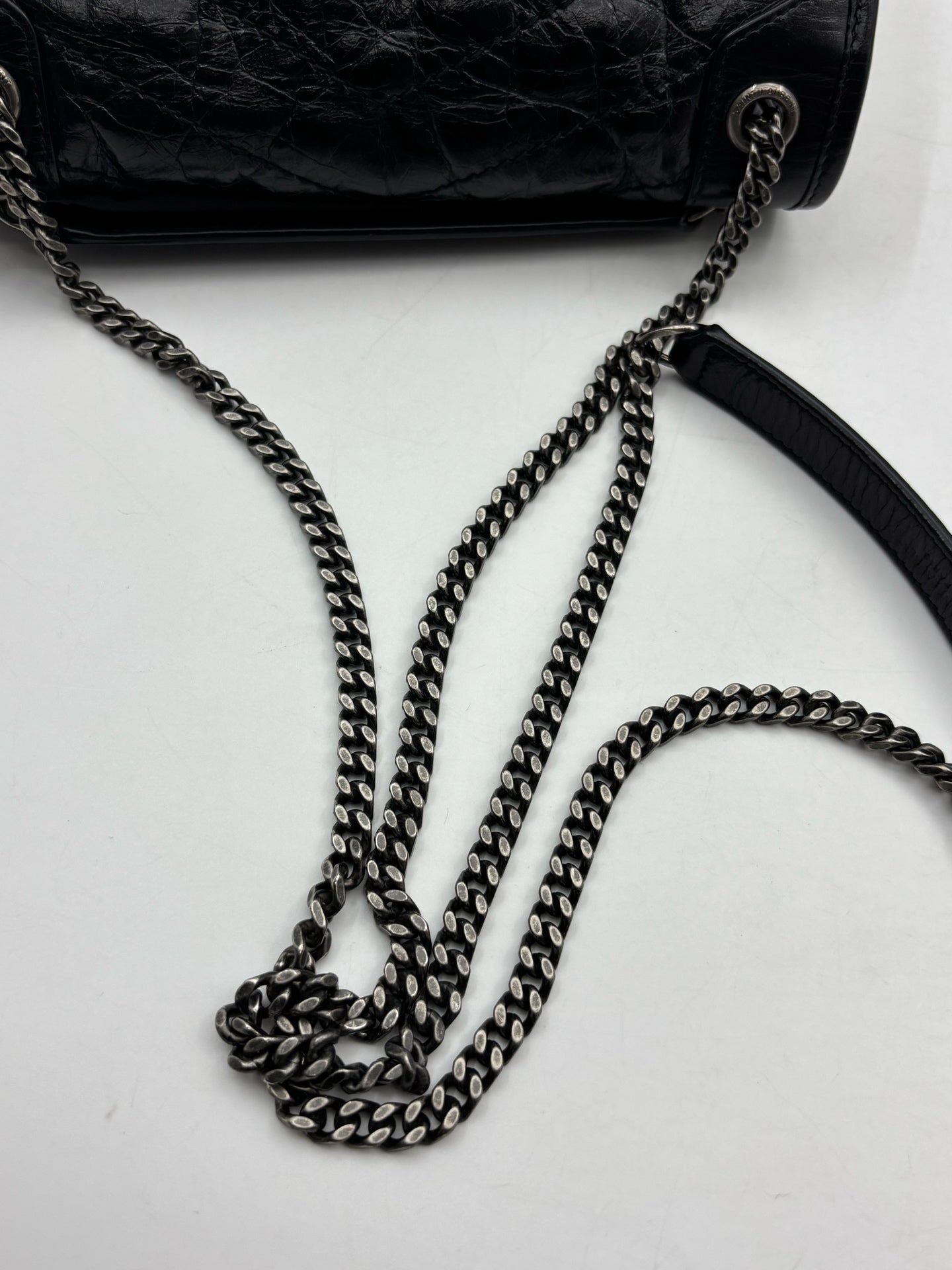 Saint Laurent - Niki - Leather - Black - (Medium)