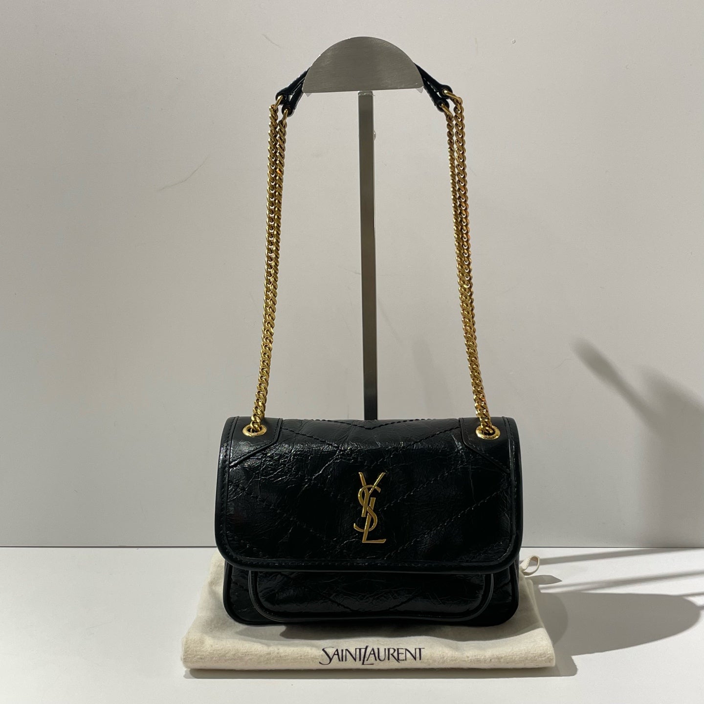 Saint Laurent - Niki - Leather - Black - (mini)