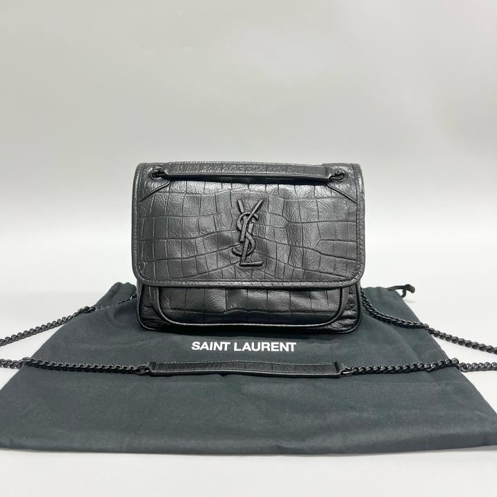 Saint Laurent - Niki - Leather - Black - (mini)