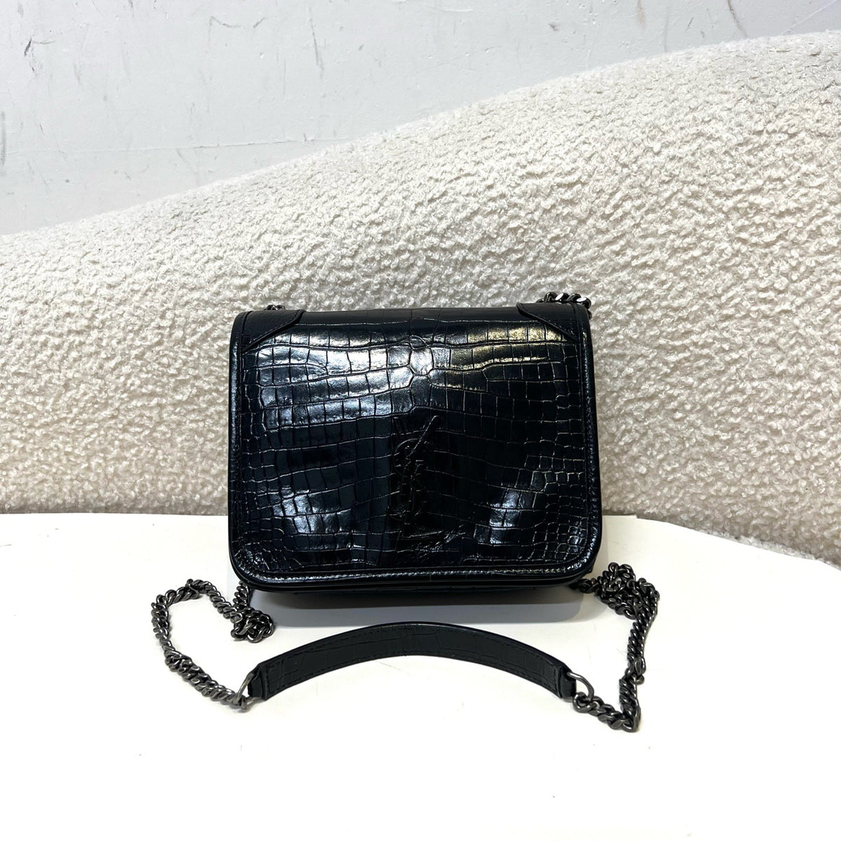 Saint Laurent - Niki - Leather - Black - (mini)