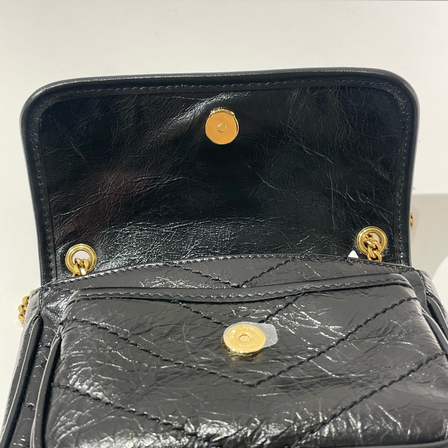 Saint Laurent - Niki - Leather - Black - (mini)