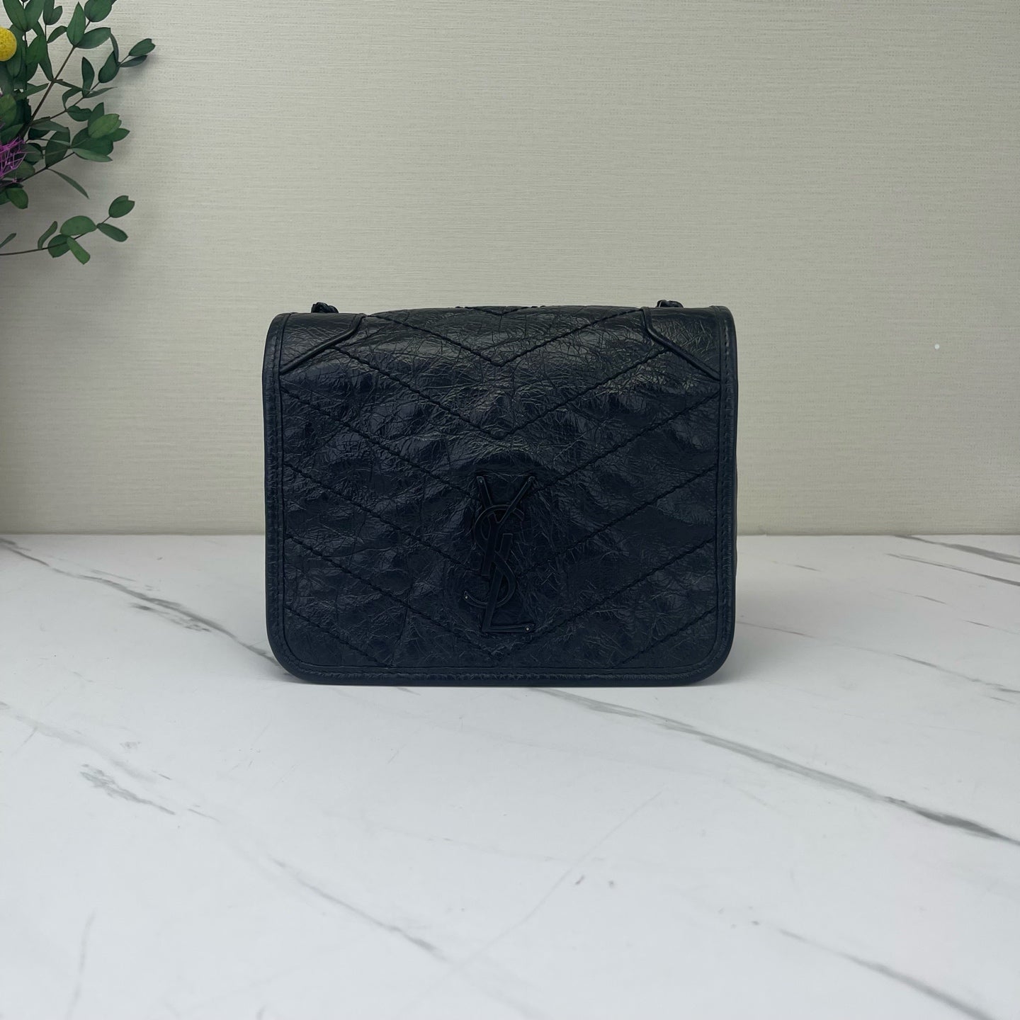 Saint Laurent - Niki - Leather - Black - (mini)