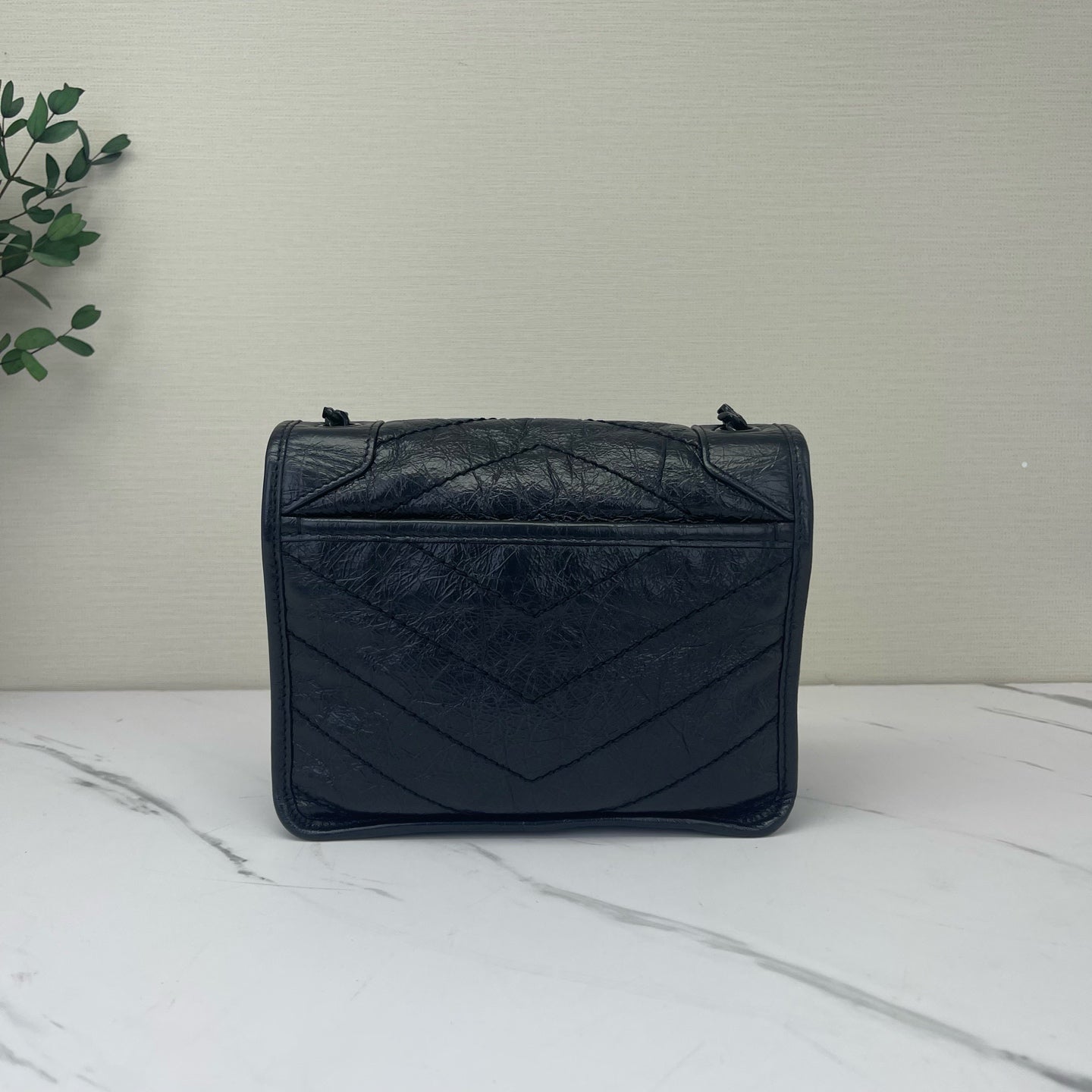 Saint Laurent - Niki - Leather - Black - (mini)