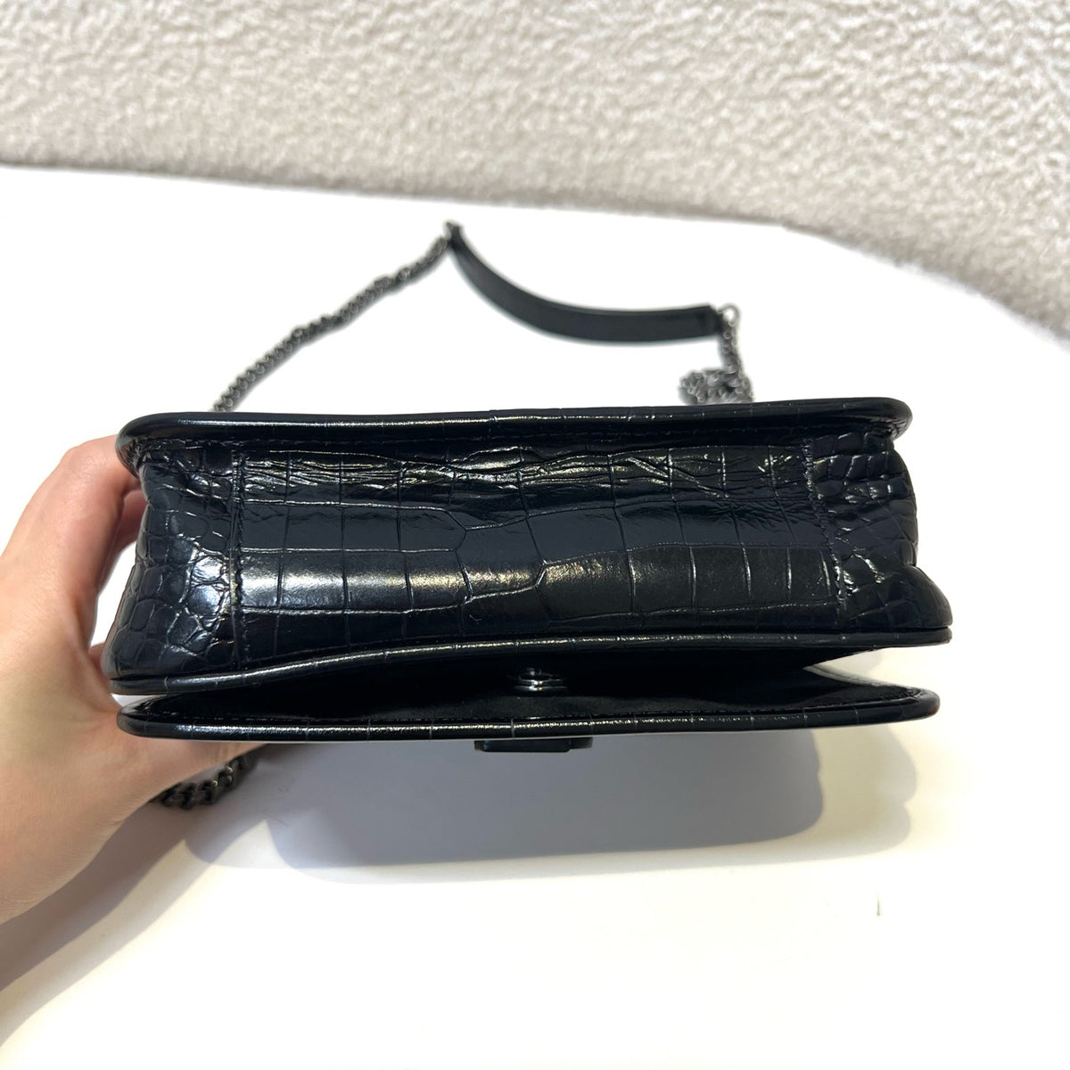 Saint Laurent - Niki - Leather - Black - (mini)