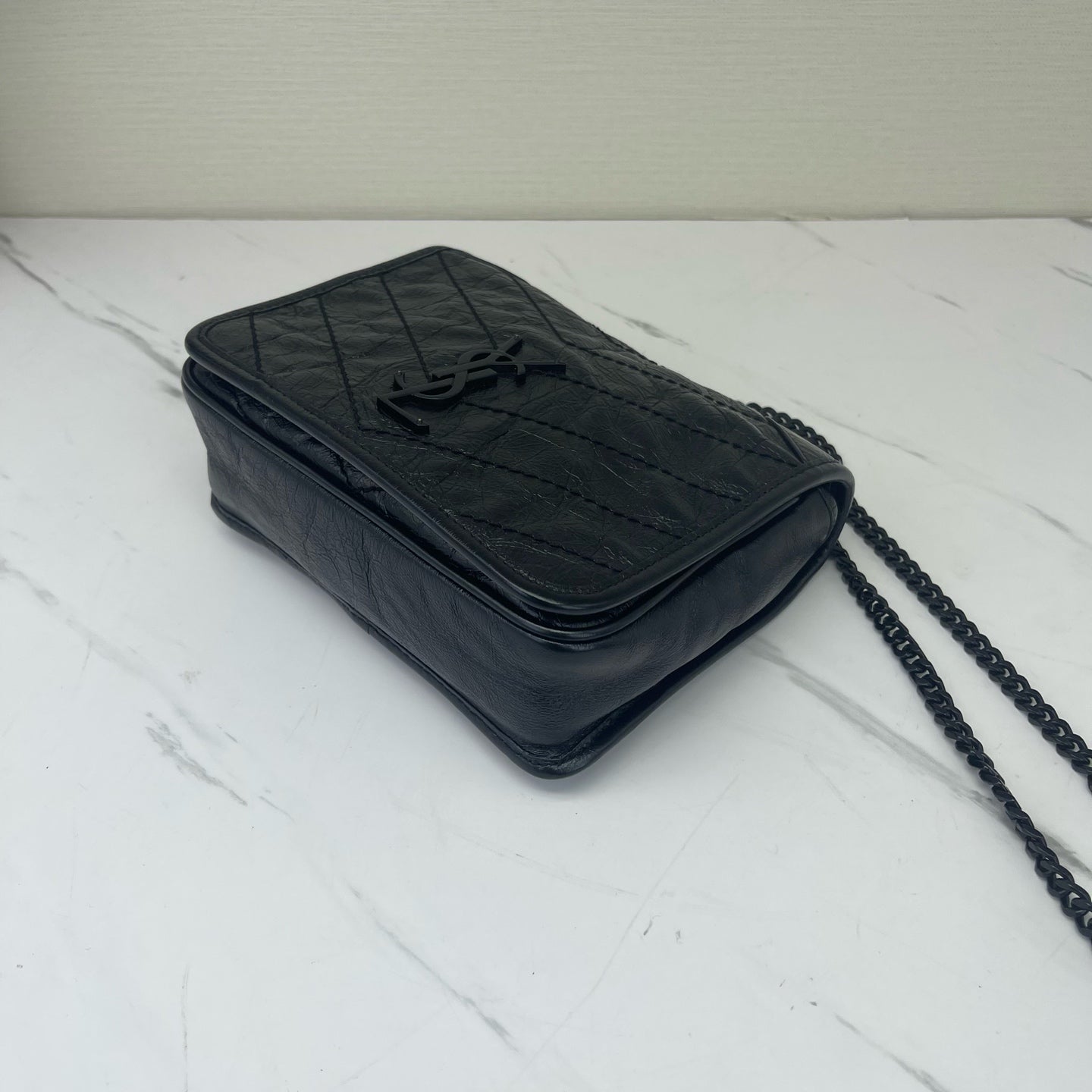 Saint Laurent - Niki - Leather - Black - (mini)