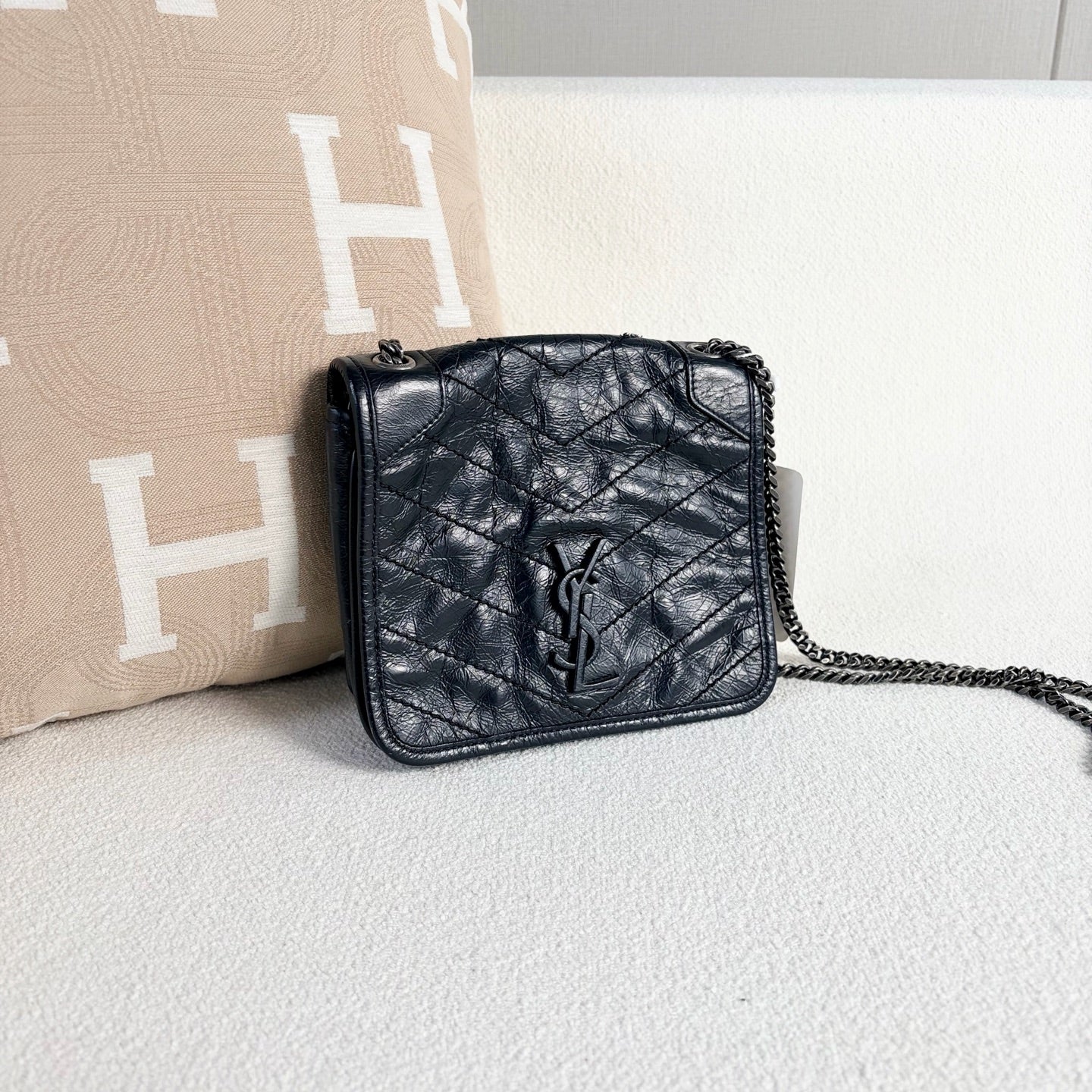 Saint Laurent - Niki - Leather - Black - (mini)